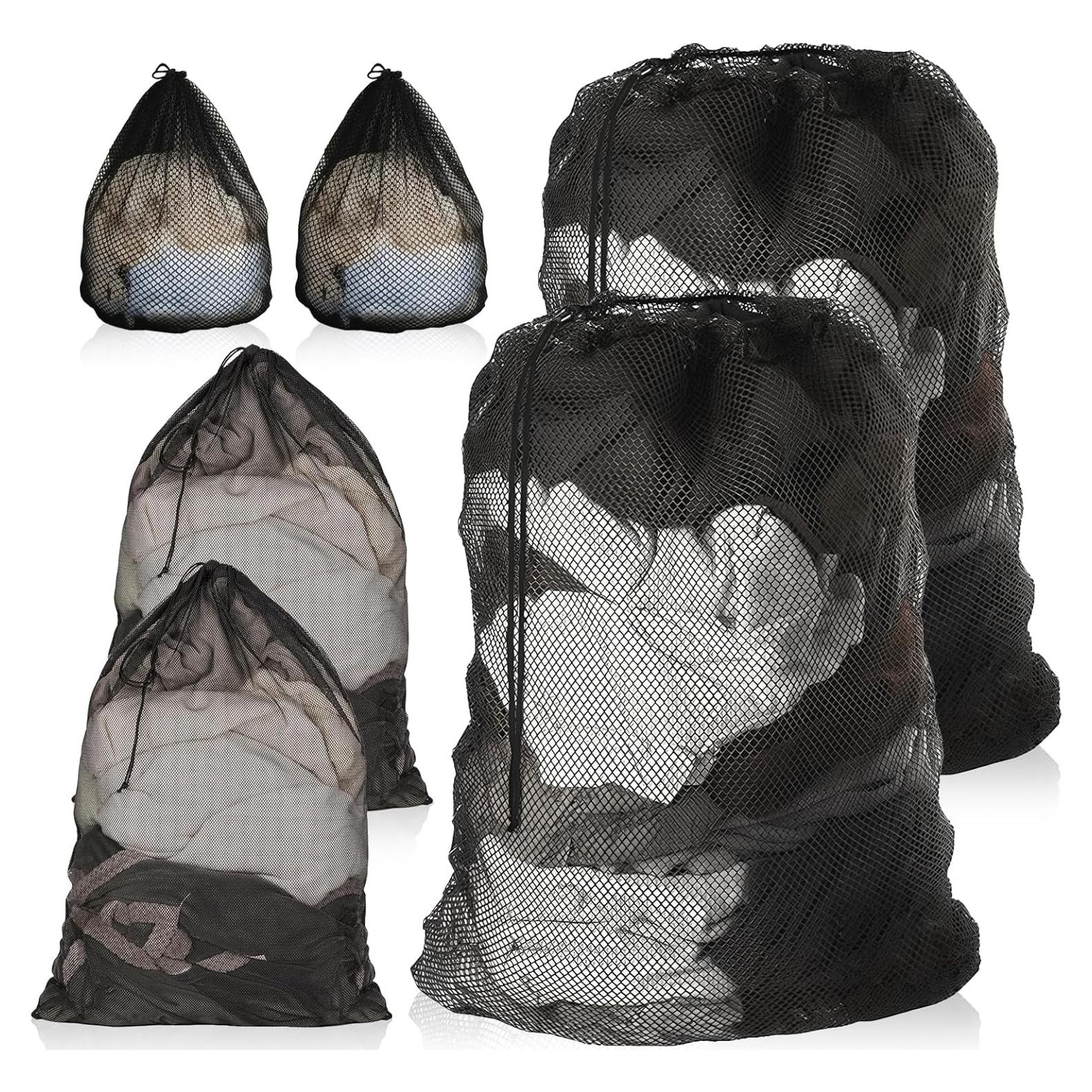 Set de 6 Bolsas de Lavandería de Malla Grandes ISTOOLCO 89x61cm