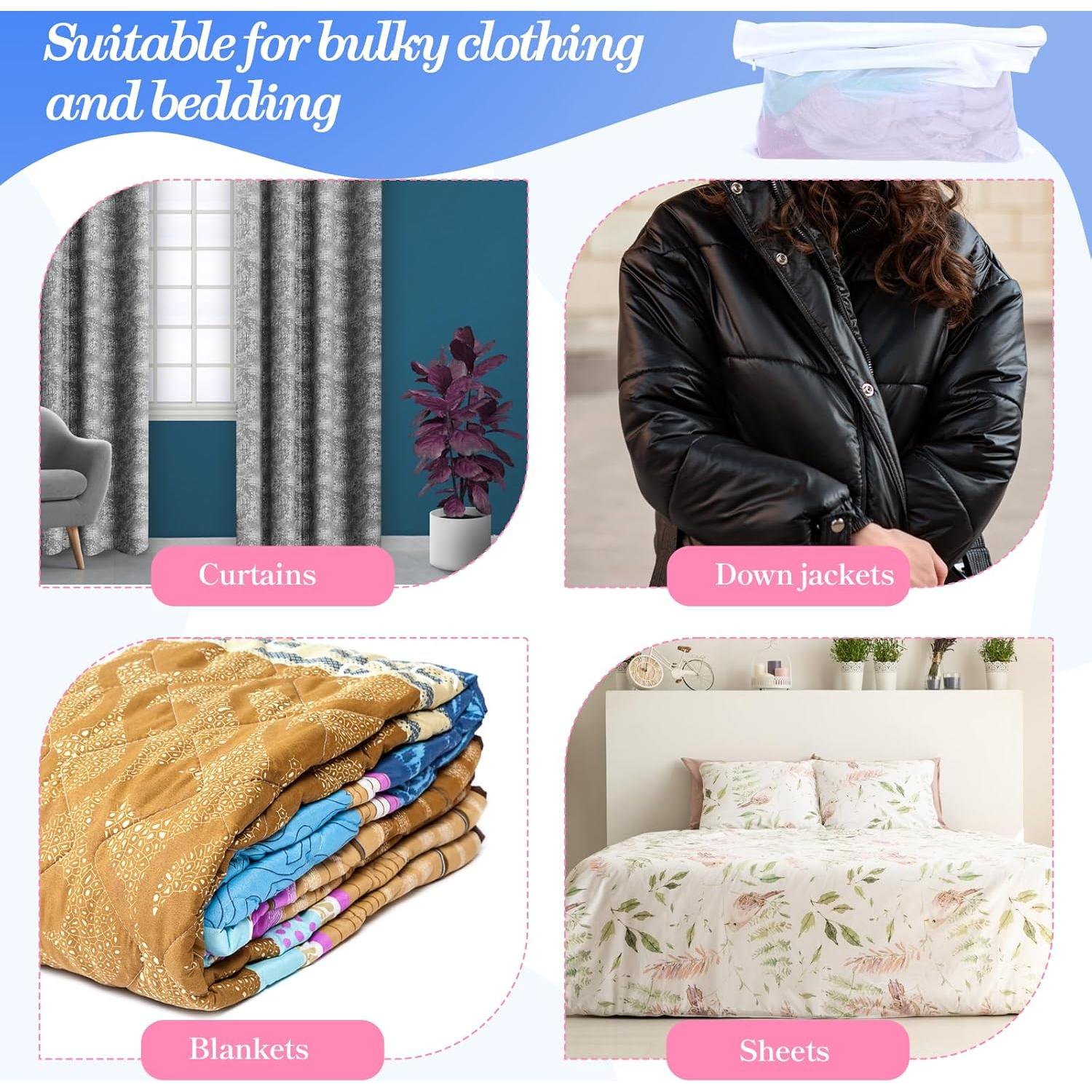 8 Piezas Bolsas de Lavandería de Malla Exclaith - 2 Tamaños