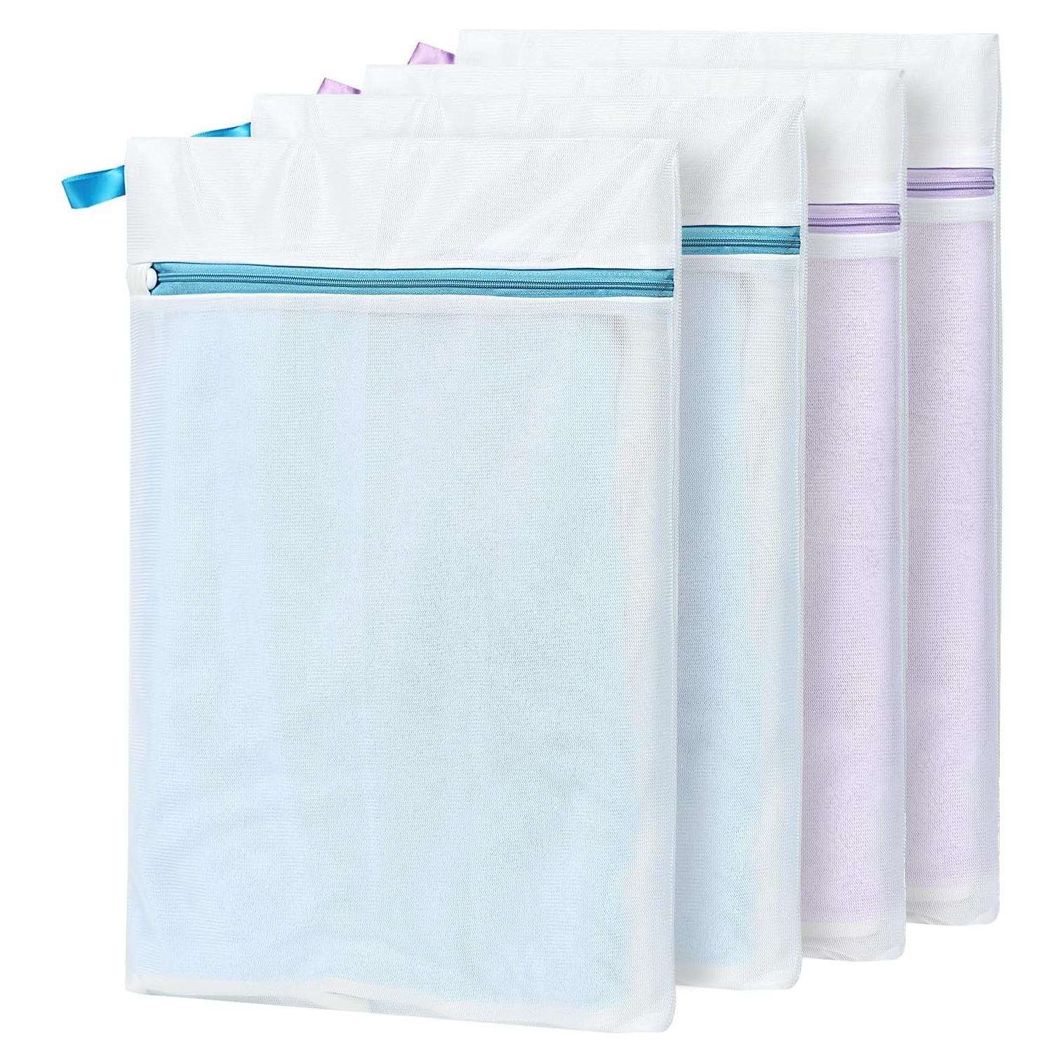 Bolsa de Lavandería NICOGENA 4 Pcs Malla Fina 30x40 cm