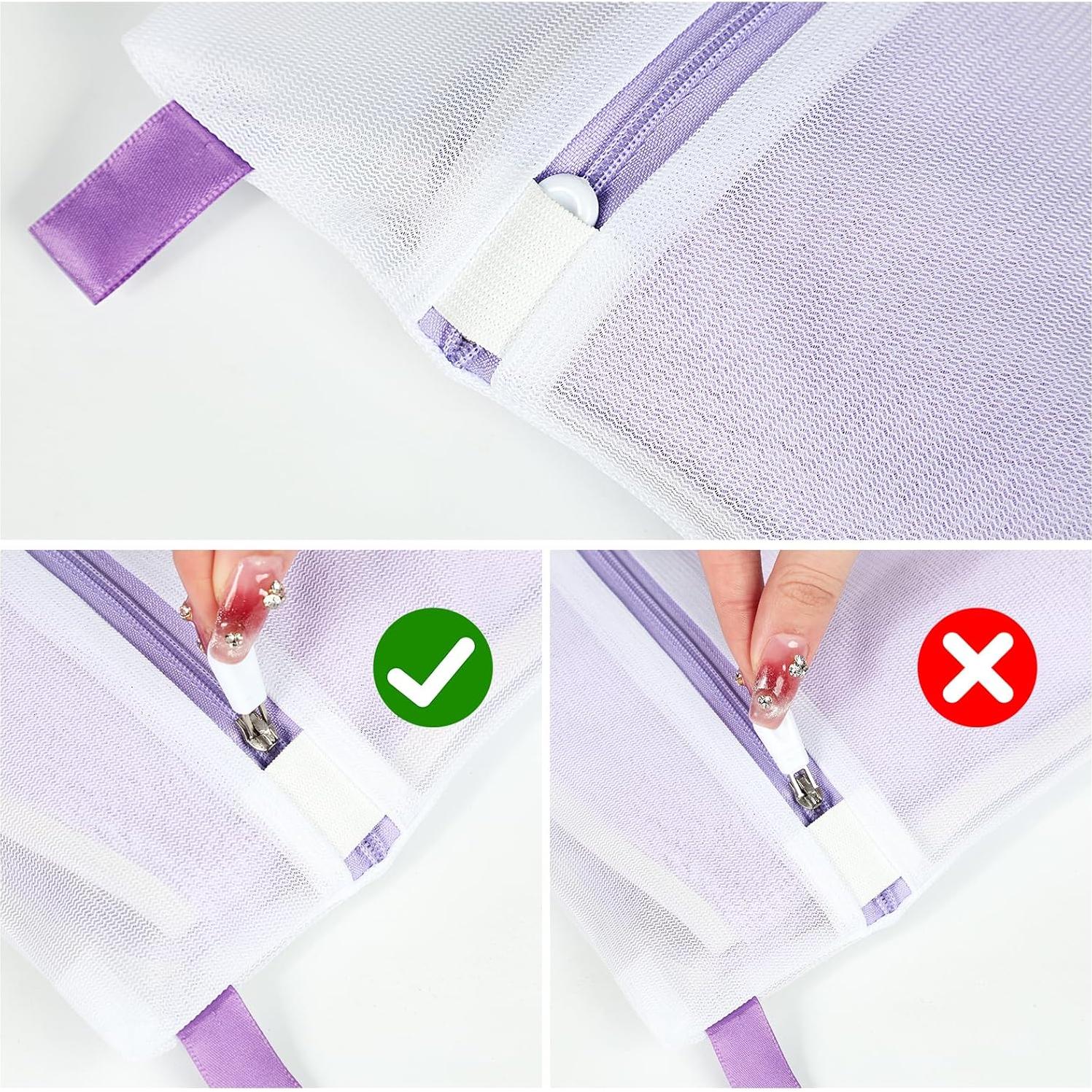 Bolsa de Lavandería NICOGENA 4 Pcs Malla Fina 30x40 cm