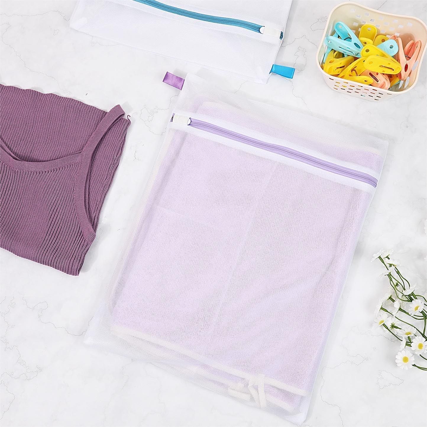 Bolsa de Lavandería NICOGENA 4 Pcs Malla Fina 30x40 cm