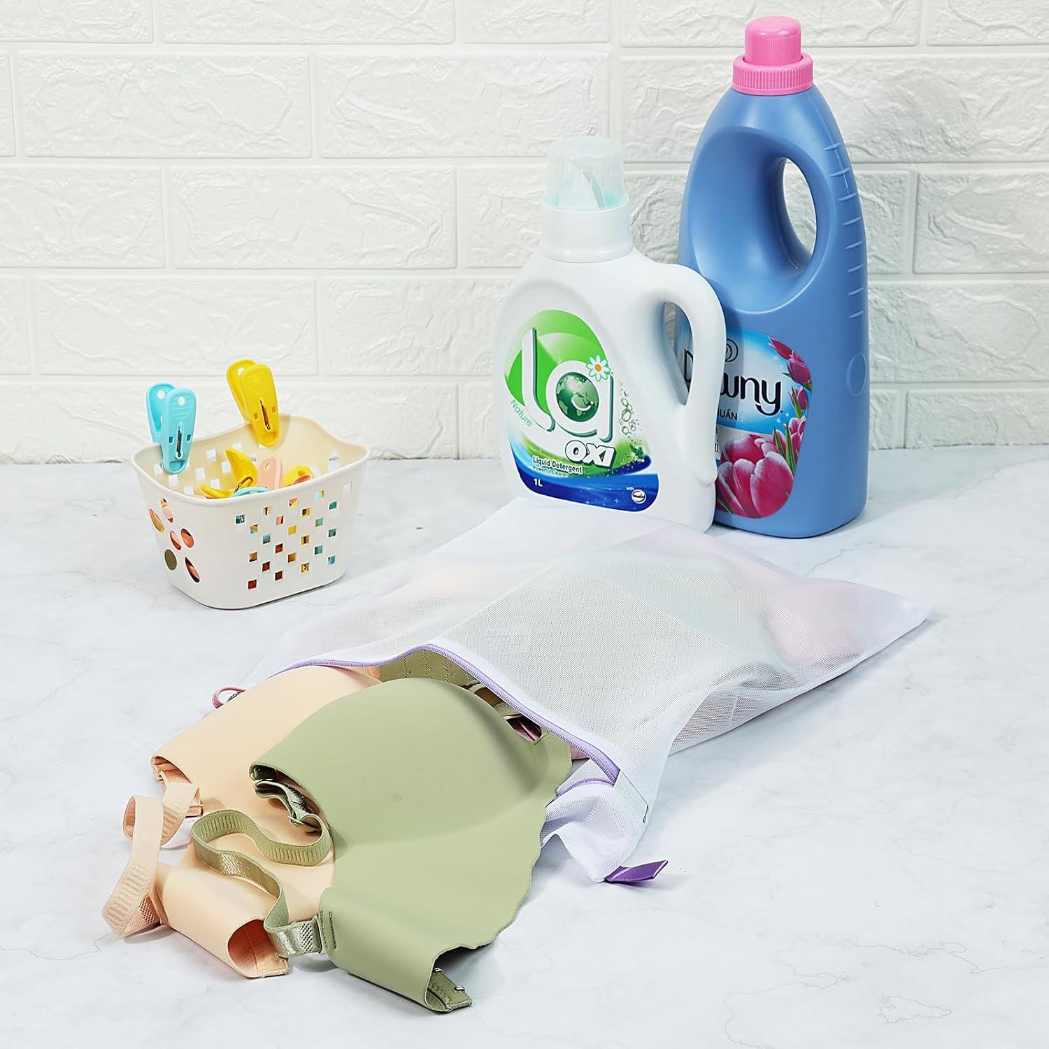 Bolsa de Lavandería NICOGENA 4 Pcs Malla Fina 30x40 cm