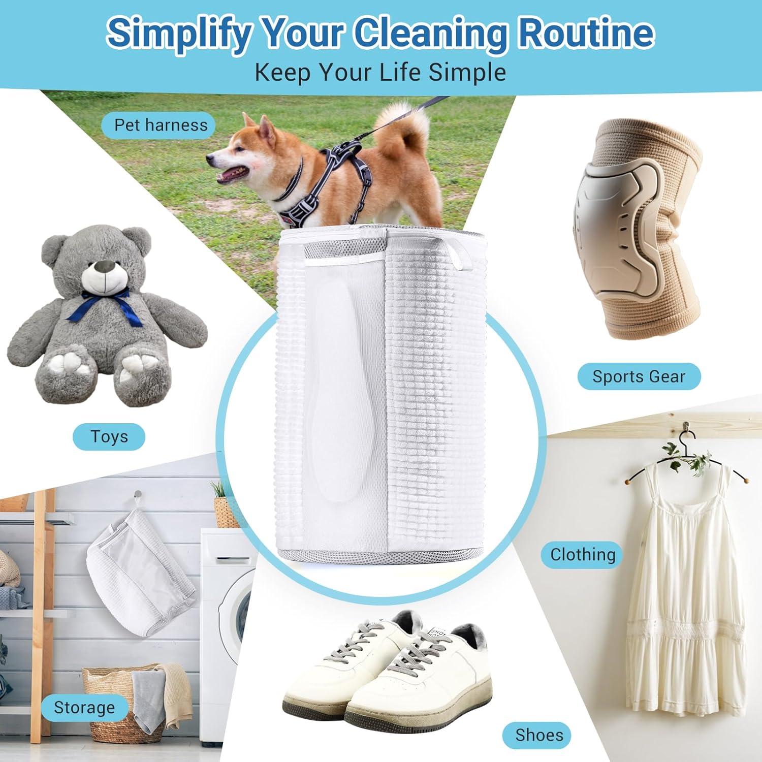 Bolsa de Lavandería para Zapatos Teletrogy 24x35 cm con 2 Zonas