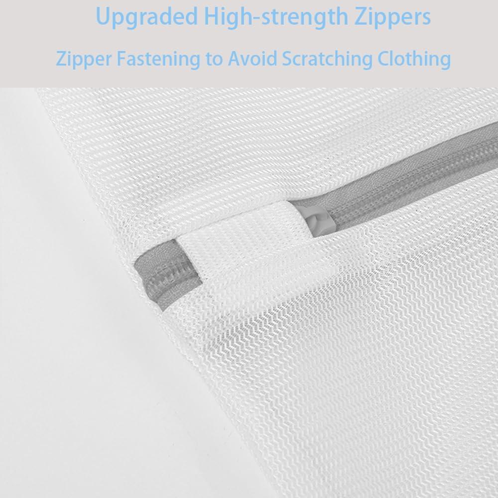 Bolsas de Lavandería de Malla GUOZCARAY 4 Piezas Jumbo 109x89cm