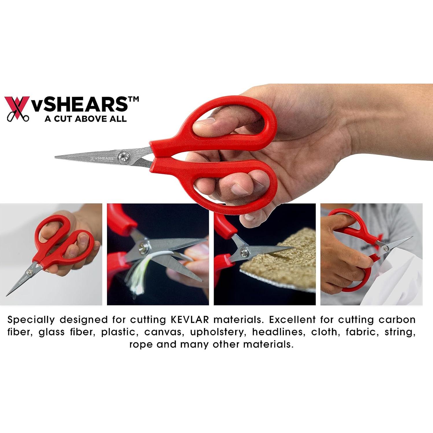 Tijeras Vampliers 160mm para Cortar Kevlar y Fibras Sintéticas