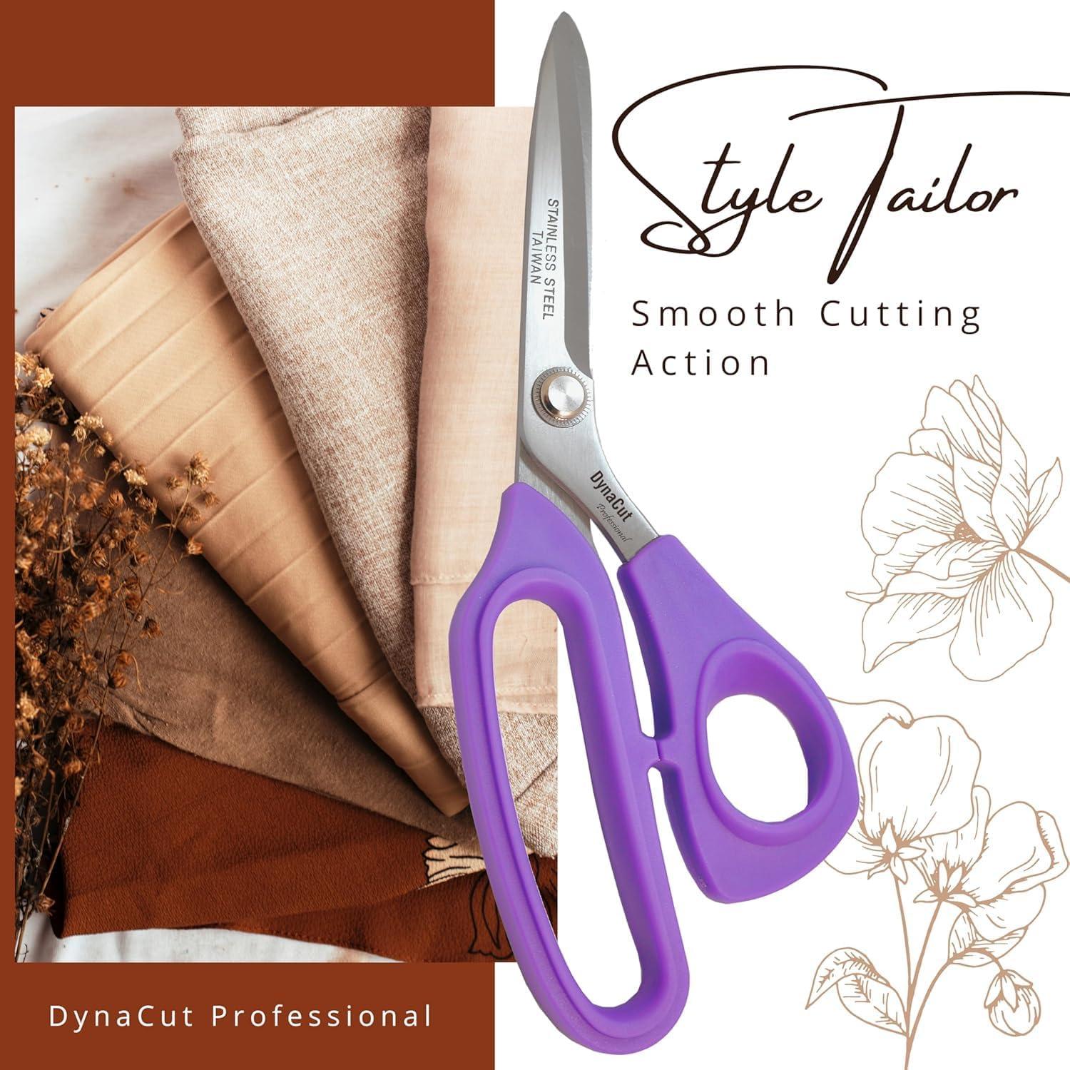 Tijeras de Tela DynaCut 21.6 cm Acero Inoxidable Morado