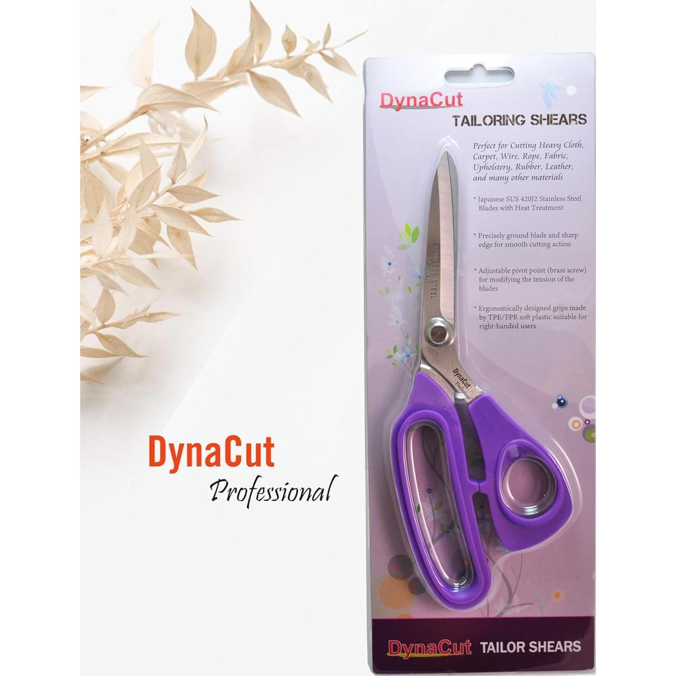 Tijeras de Tela DynaCut 21.6 cm Acero Inoxidable Morado