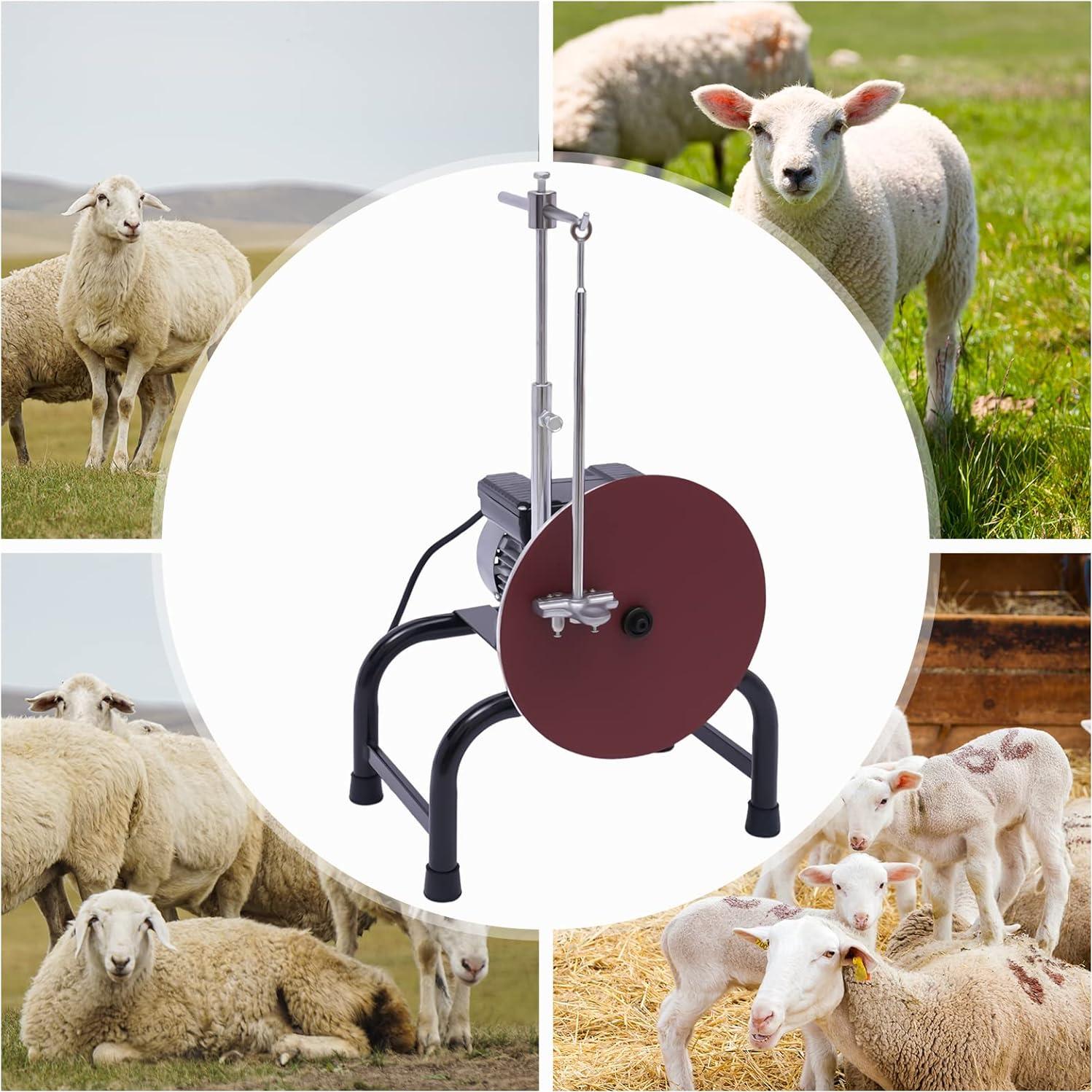 Cortadora de Ovejas MuChaIOAK 550W Afilador de Cuchillas 110V