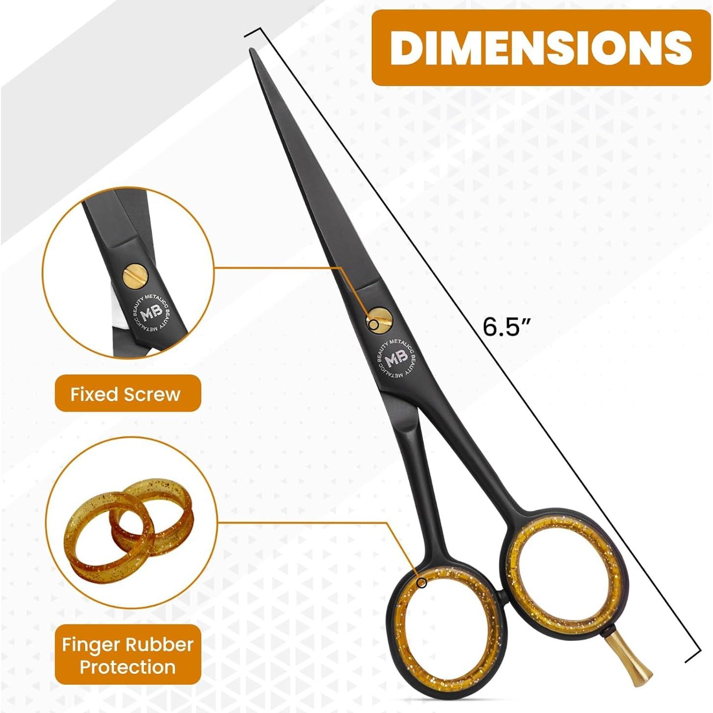 Tijeras de Peluquero Metalicc Beauty 15.24 cm Acero Inoxidable