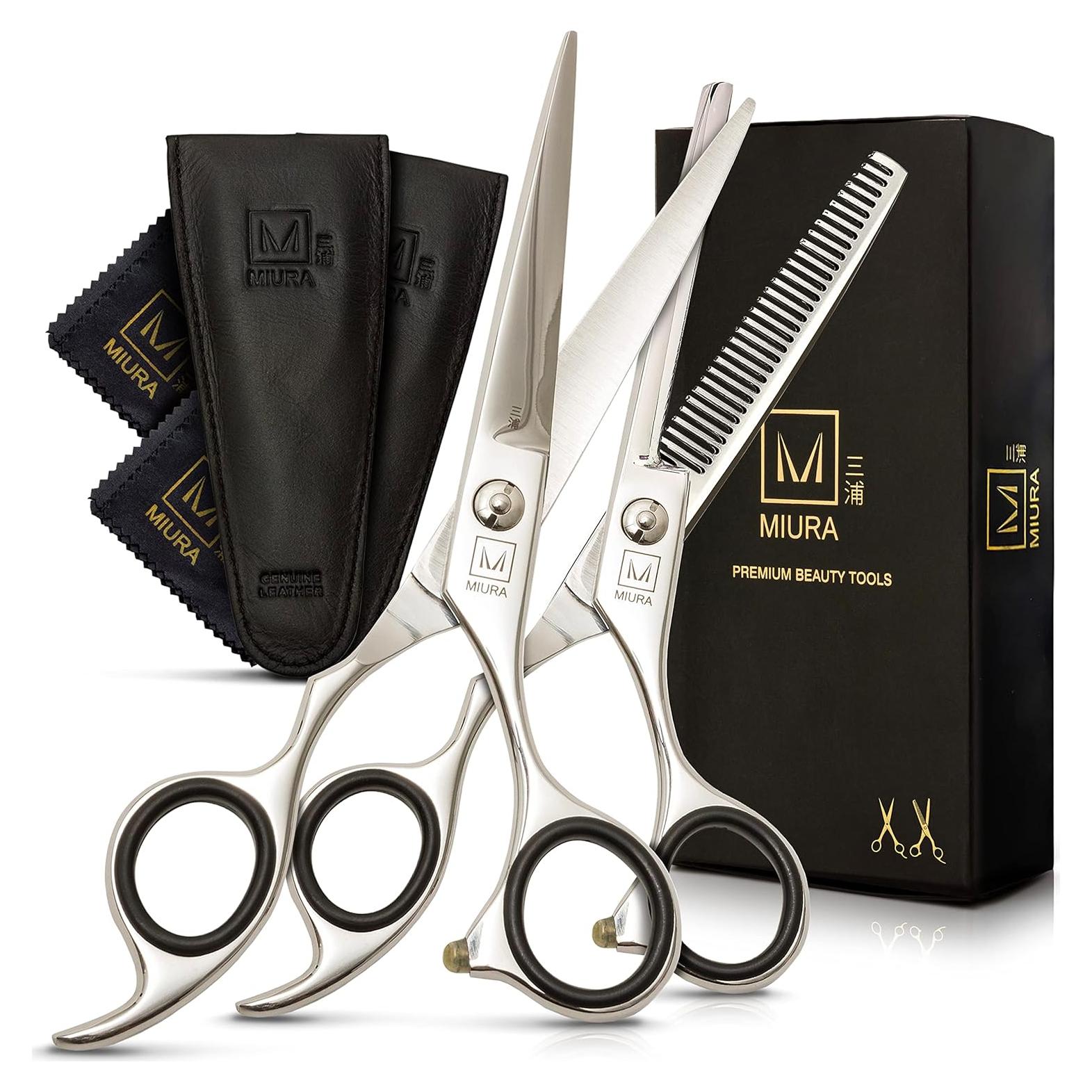 Tijeras de Corte y Desbaste Miura 16.5 cm Acero Inoxidable