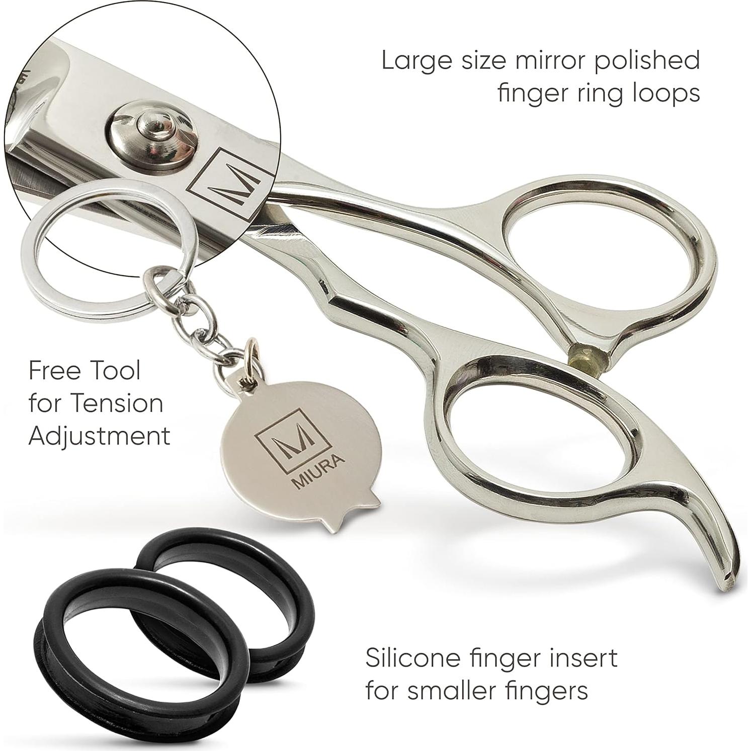 Tijeras de Corte y Desbaste Miura 16.5 cm Acero Inoxidable