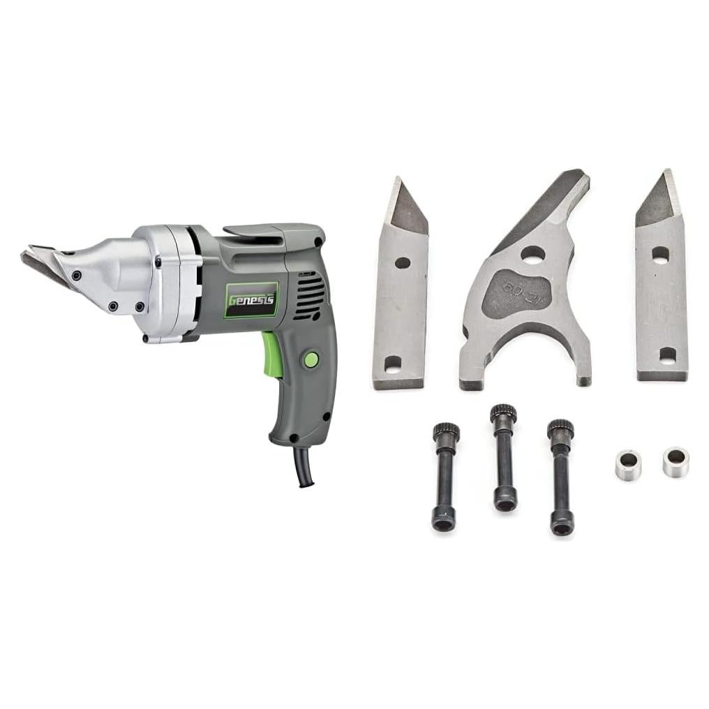 Cortadora de Metal Genesis GES40 4A con Cuchillas Reemplazo