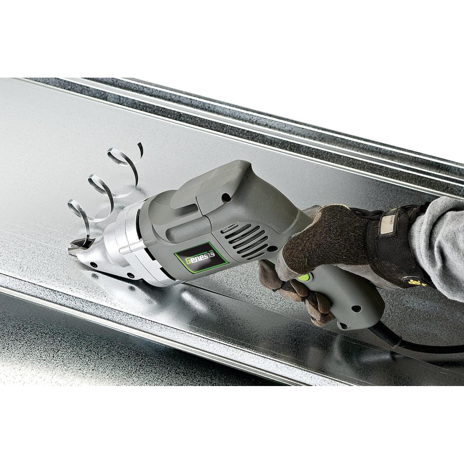 Cortadora de Metal Genesis GES40 4A con Cuchillas Reemplazo