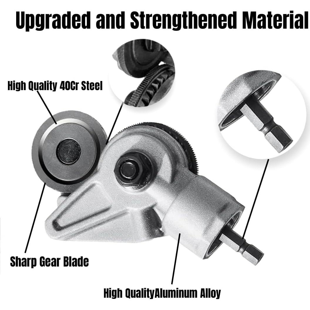 Cortador de Metal Eléctrico WIVZKAO con Accesorios y Guantes