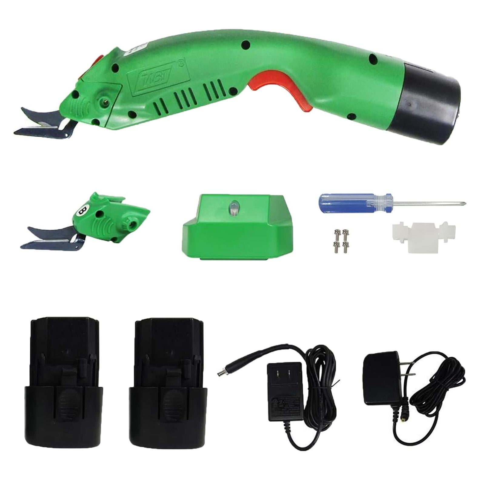 Tijeras eléctricas MXBAOHENG WBT-2 para tela y cartón