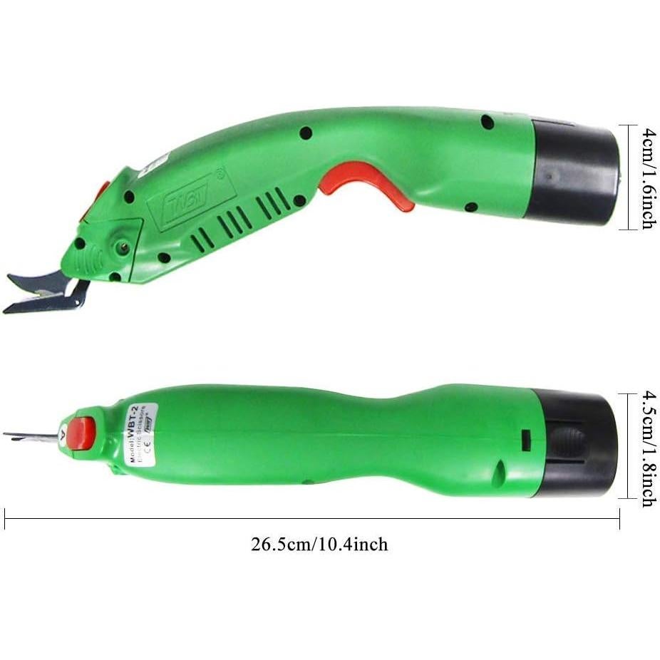 Tijeras eléctricas MXBAOHENG WBT-2 para tela y cartón