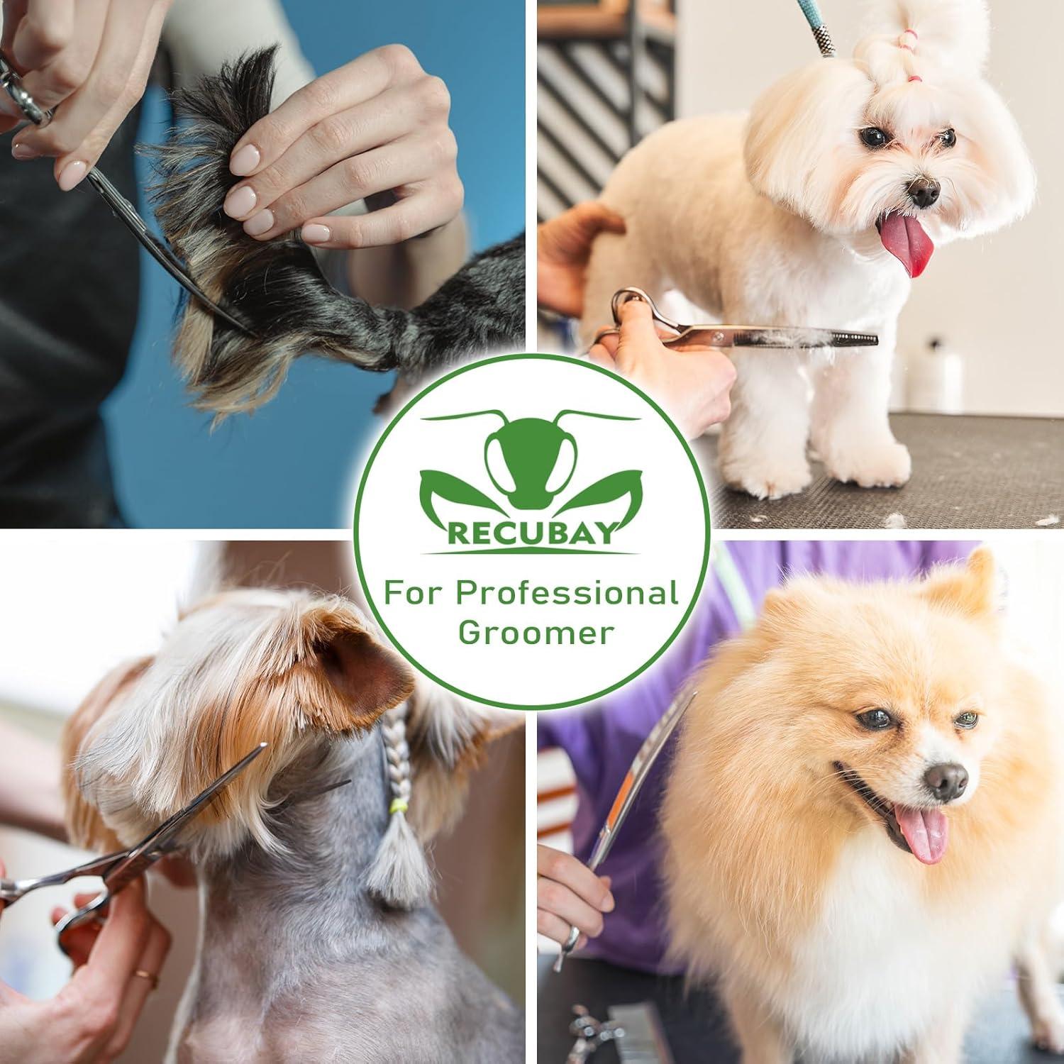 Set de Tijeras de Aseo Recubay Gold Mantis 4 Piezas 20.32 cm