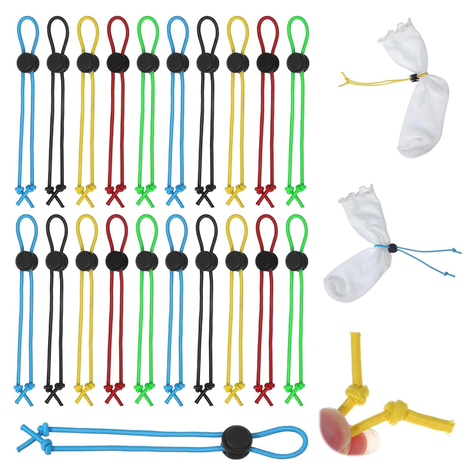 20 Clips para Calcetines de Lavandería Xinjoduz - 5 Colores