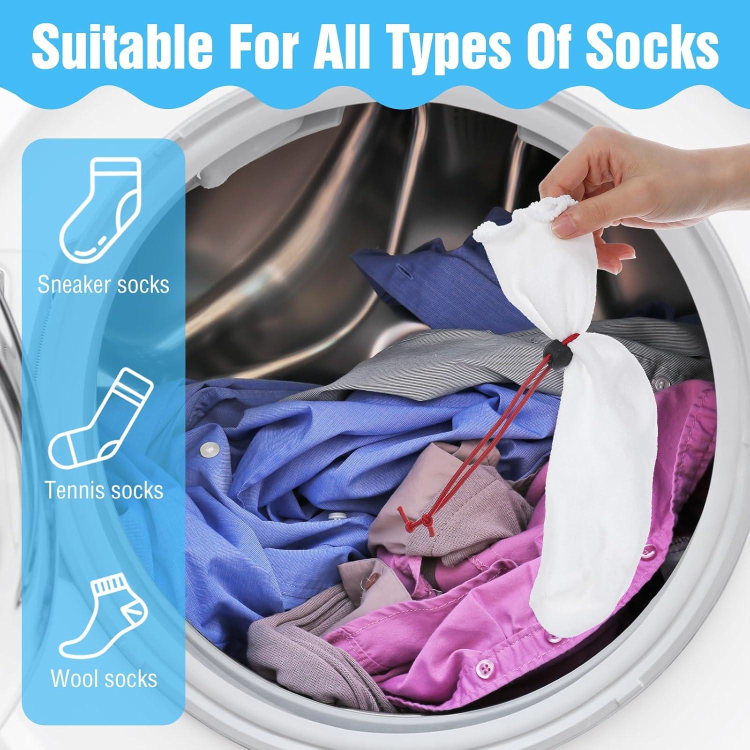 20 Clips para Calcetines de Lavandería Xinjoduz - 5 Colores