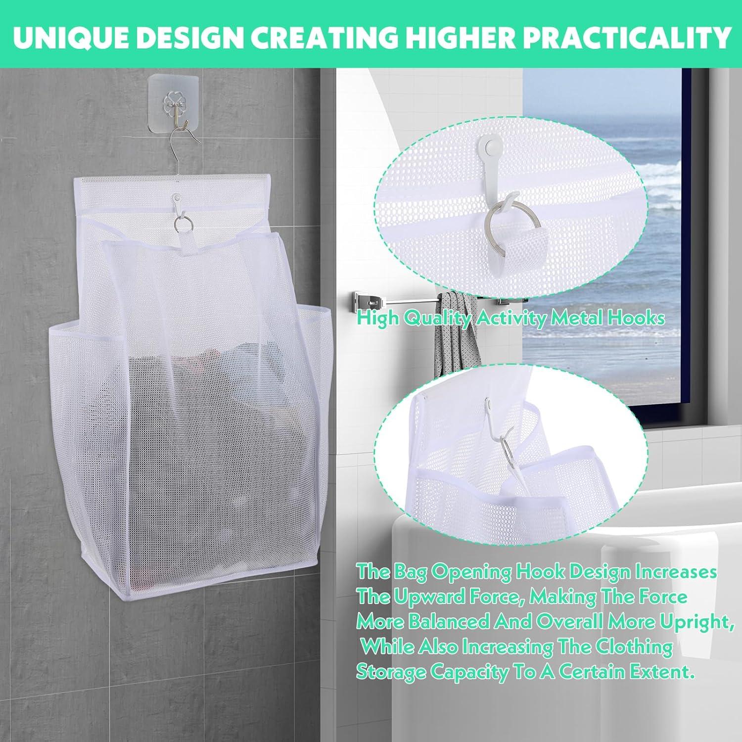 Cesta de Ropa Colgante Plegable Ubamdom 61x36 cm - 2 Pcs