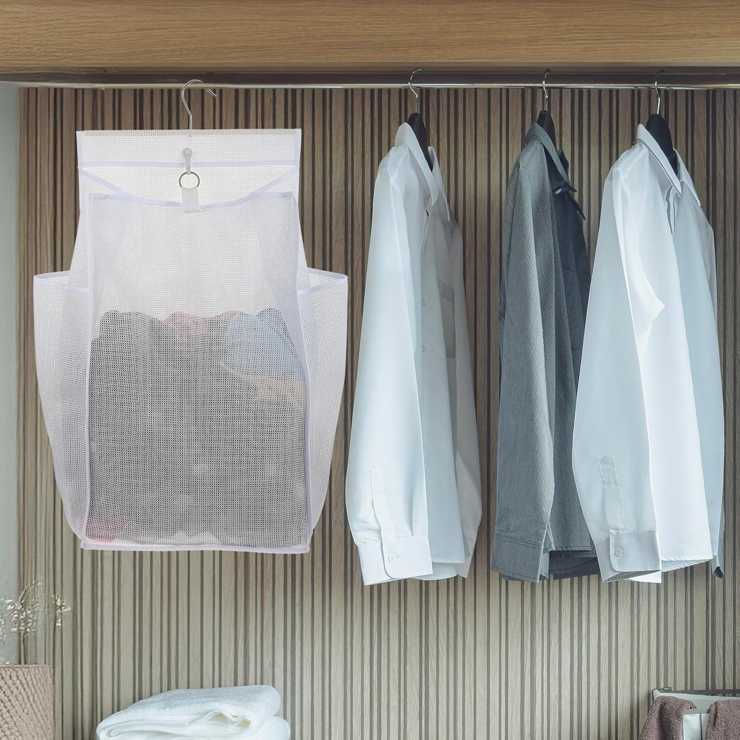 Cesta de Ropa Colgante Plegable Ubamdom 61x36 cm - 2 Pcs