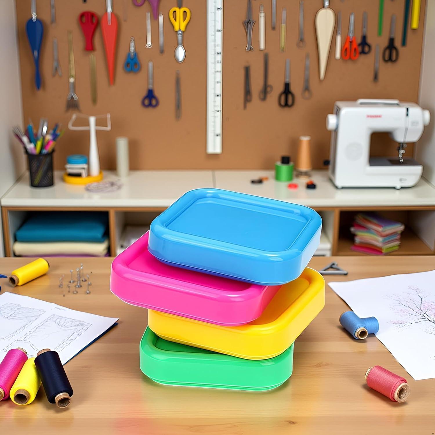 3 Almohadillas Magnéticas Cuadradas WLSuDHoncc para Coser