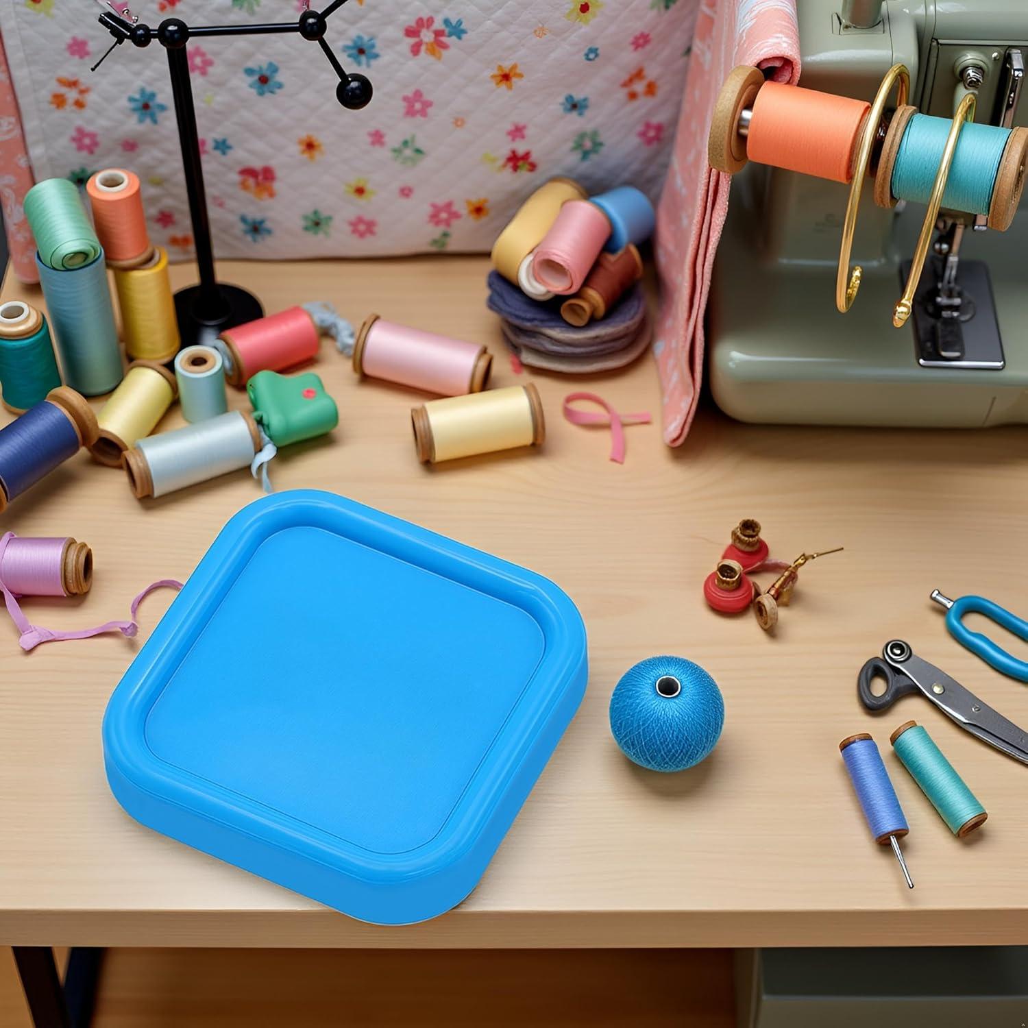 Almohadilla Magnética Cuadrada Htppzjr para Alfileres - Azul Claro