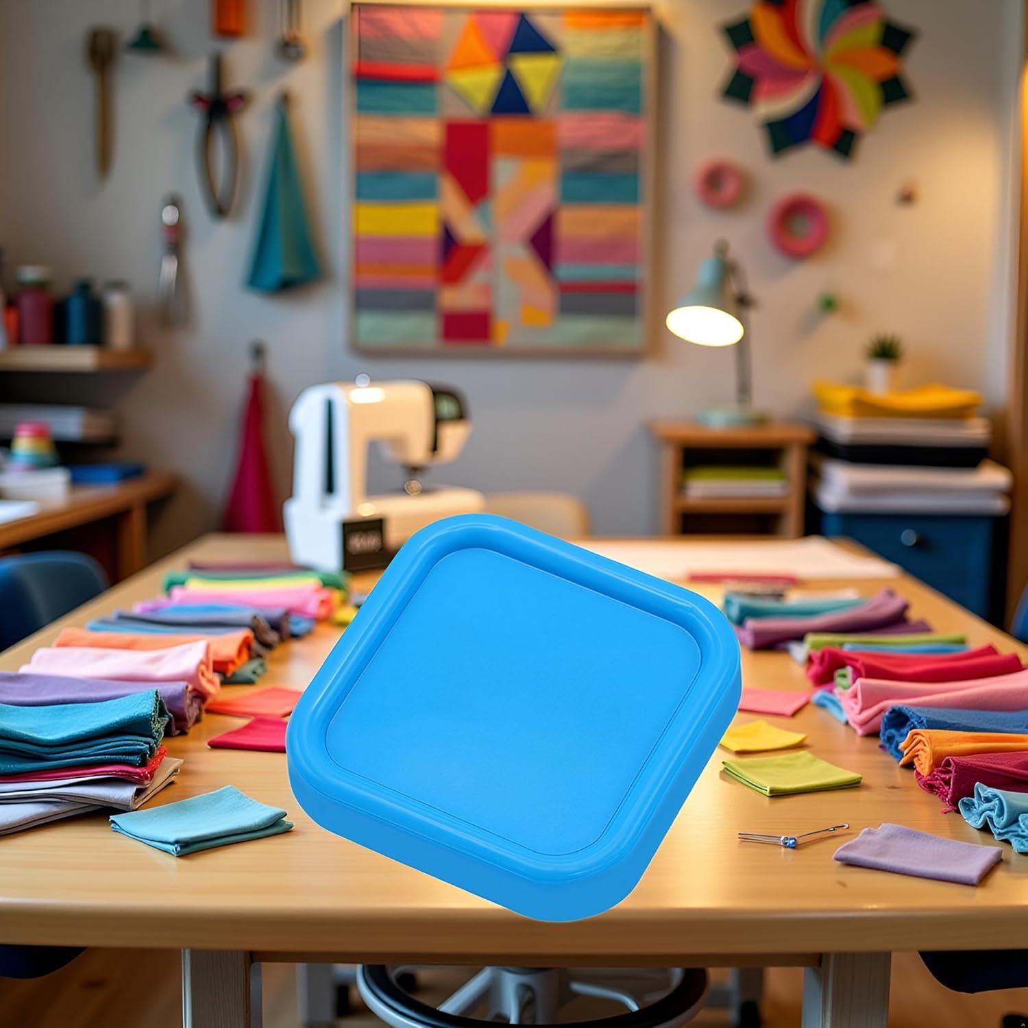 Almohadilla Magnética Cuadrada Htppzjr para Alfileres - Azul Claro