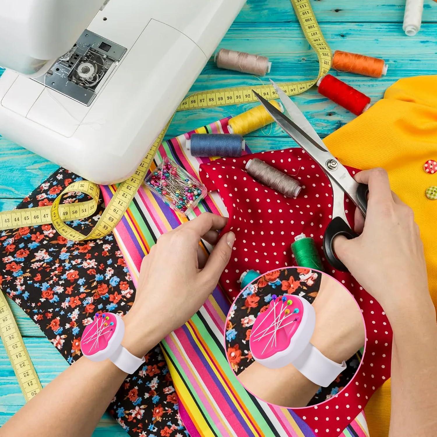 Soporte Magnético para Alfileres Hollima Rosa - Organizador de Costura