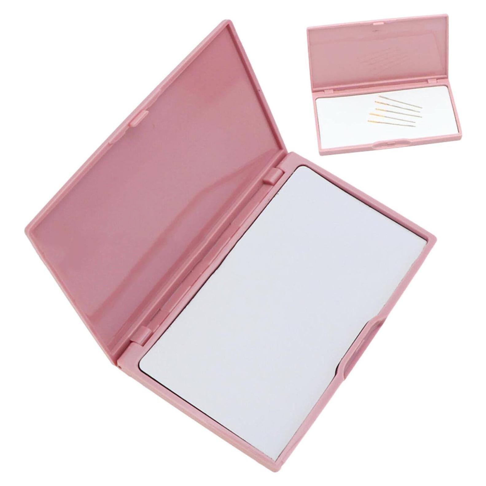 Caja de Agujas Magnética Saycker Rosa 11x7 cm Portátil