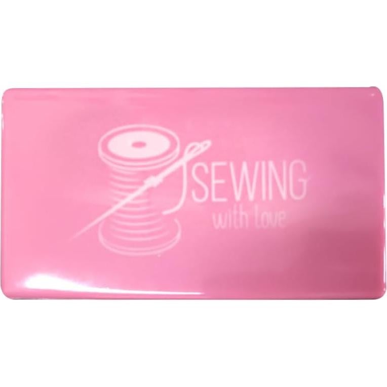 Caja de Agujas Magnética Saycker Rosa 11x7 cm Portátil