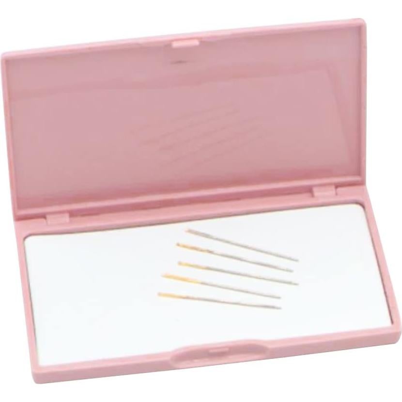 Caja de Agujas Magnética Saycker Rosa 11x7 cm Portátil