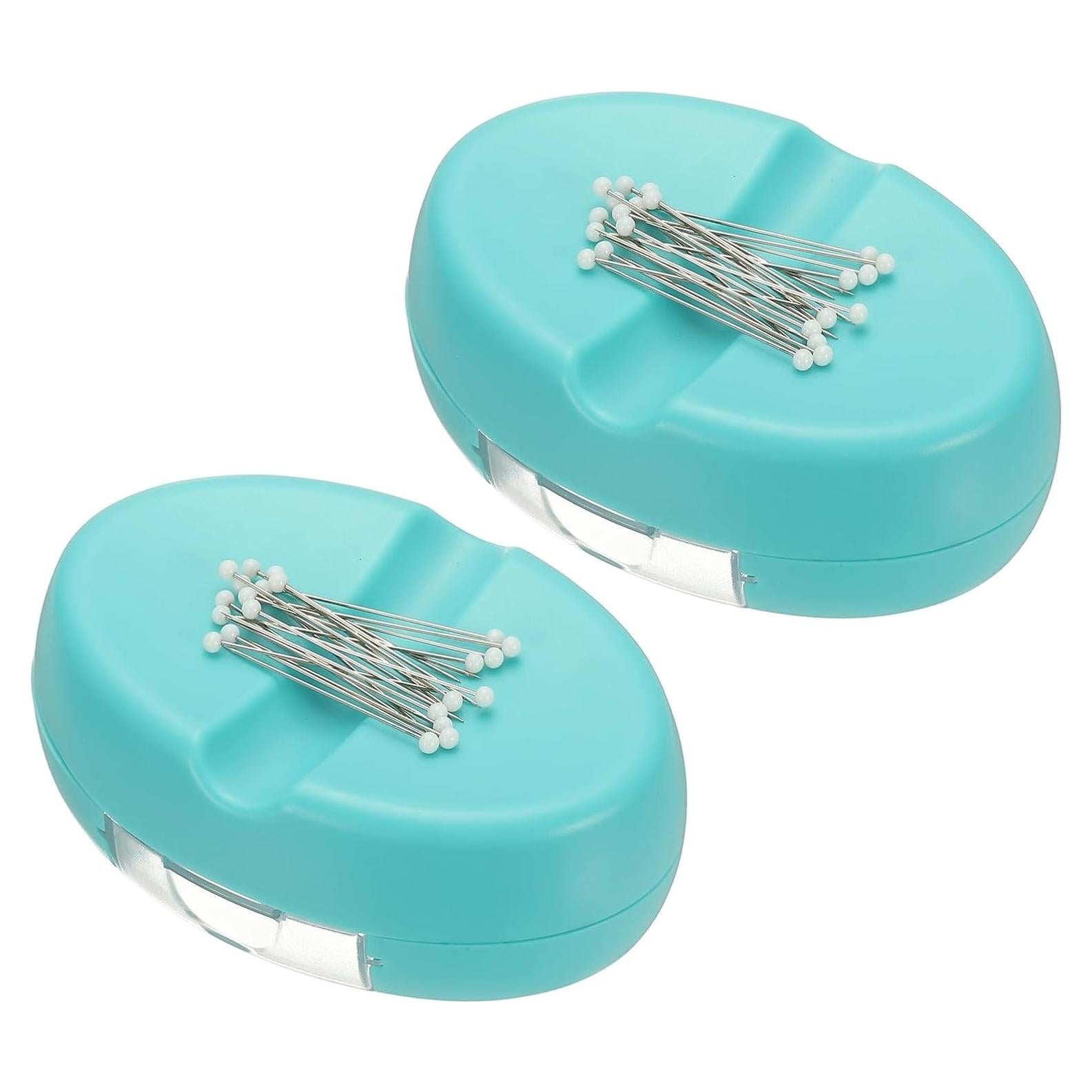 Soporte Magnético para Alfileres PATIKIL 2 Pcs Verde Claro