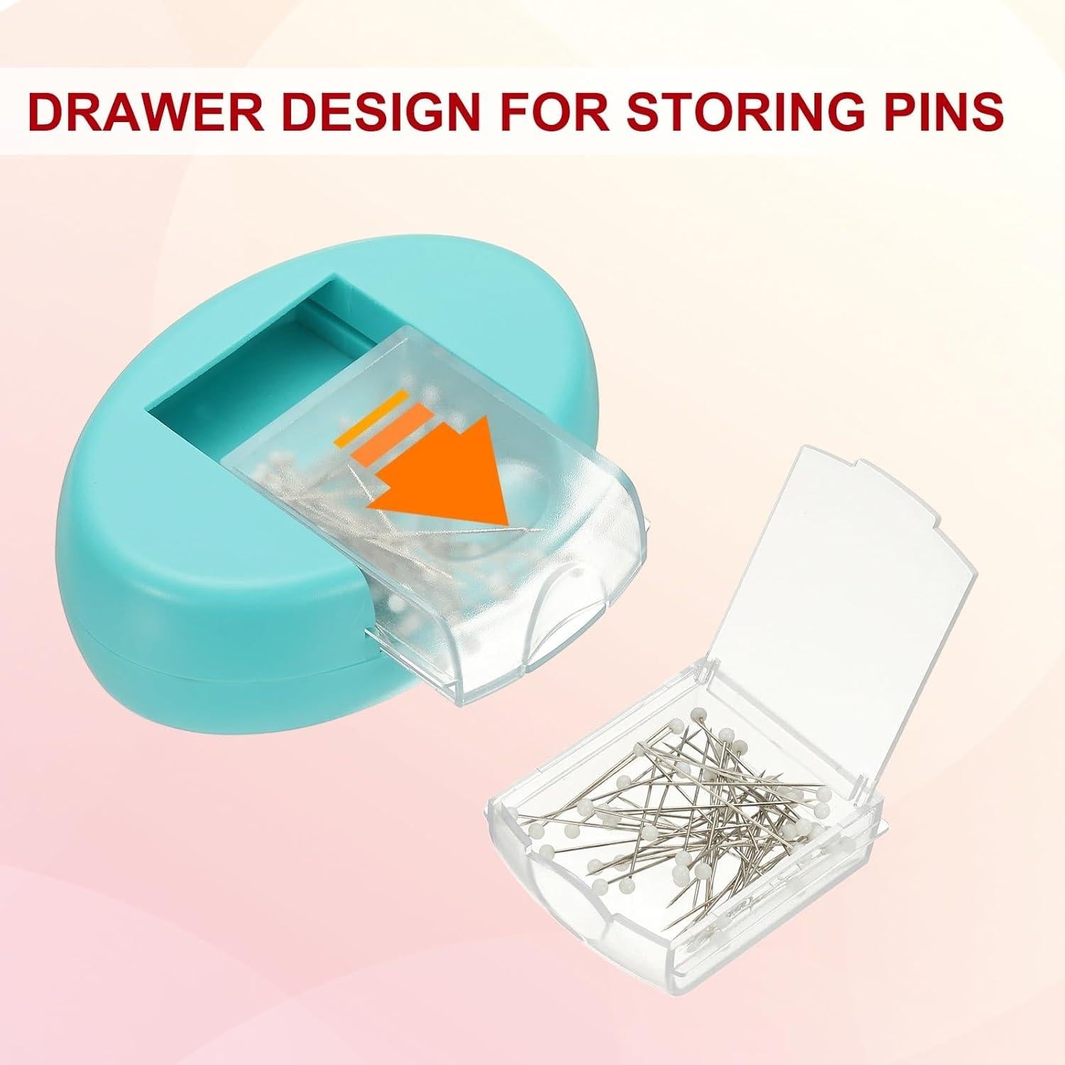 Soporte Magnético para Alfileres PATIKIL 2 Pcs Verde Claro