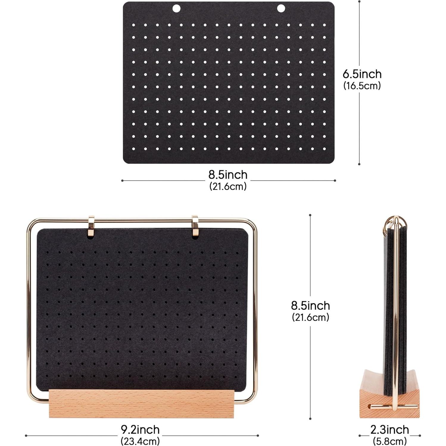 Organizador de Exhibición de Pines PACMAXI - 180+ Pines, Soporte de Madera