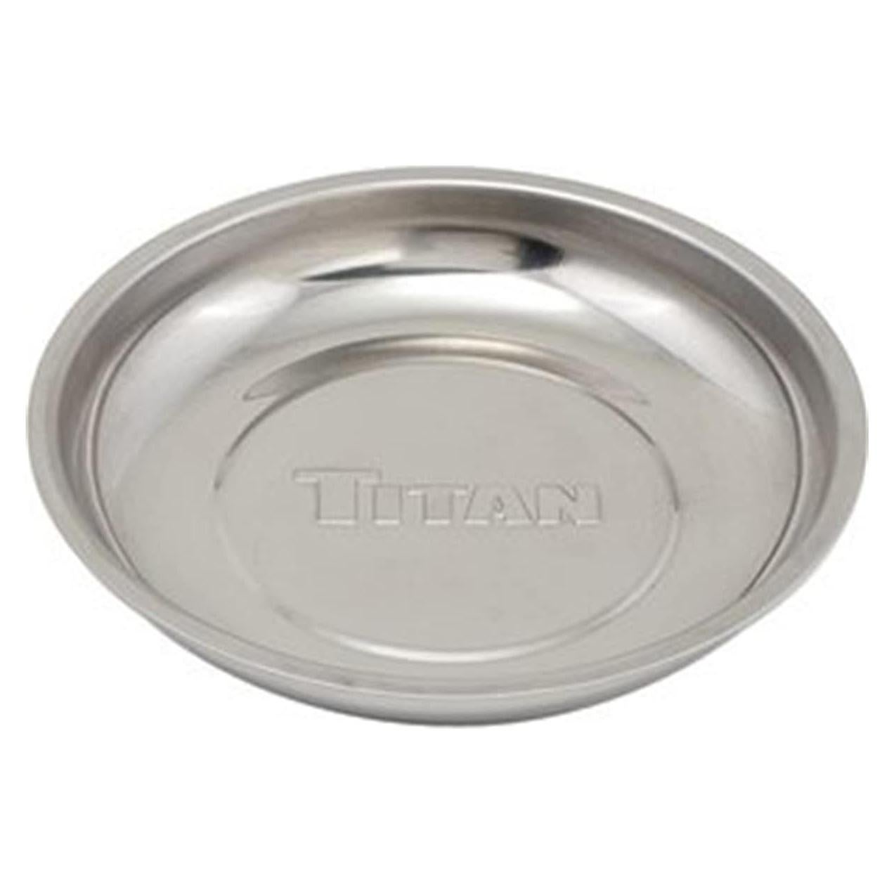 Bandeja Magnética Redonda Titan 21264 14.93 cm Acero Inox