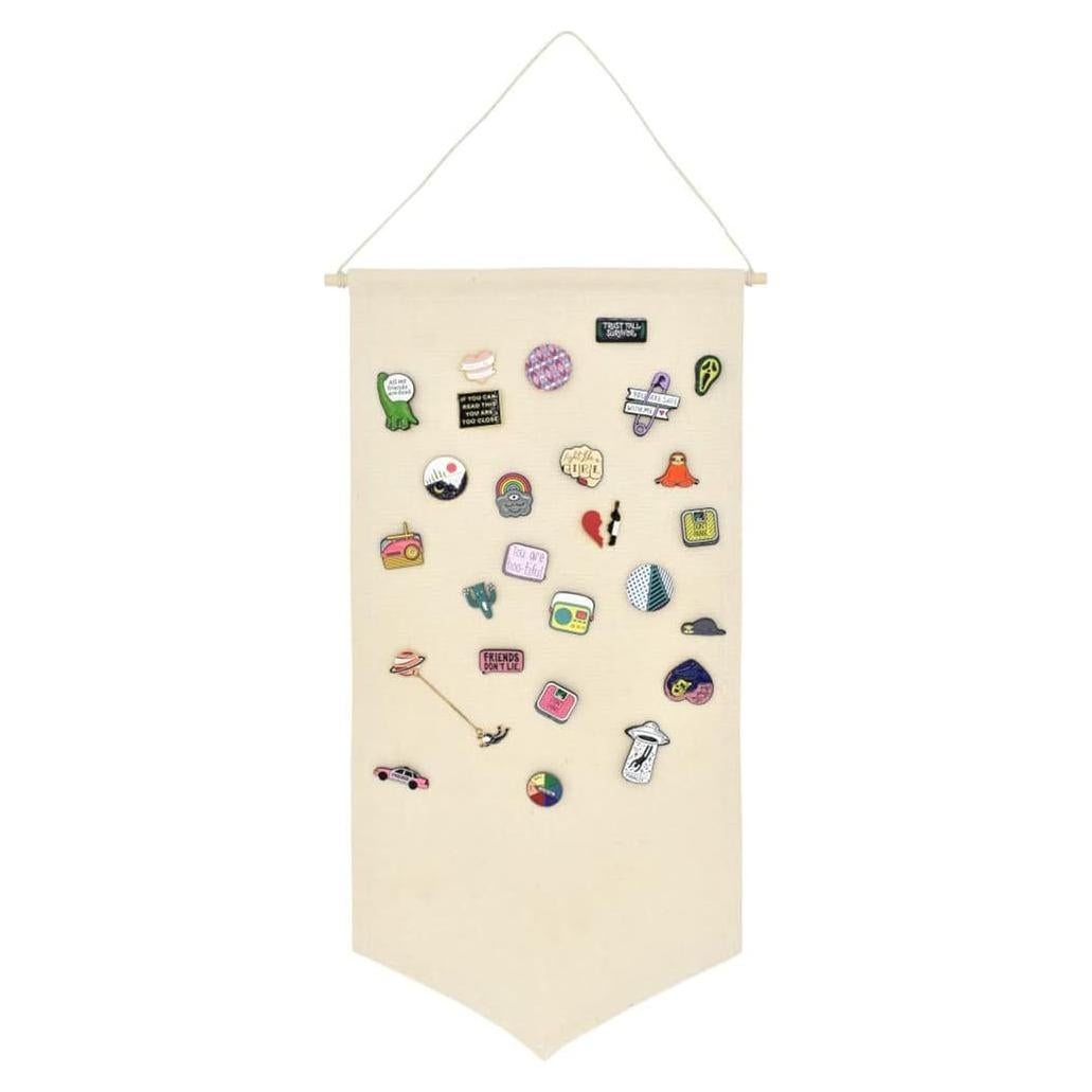 Estante de exhibición de joyas YeeMan, Madera clara, 53.5x26.7 cm