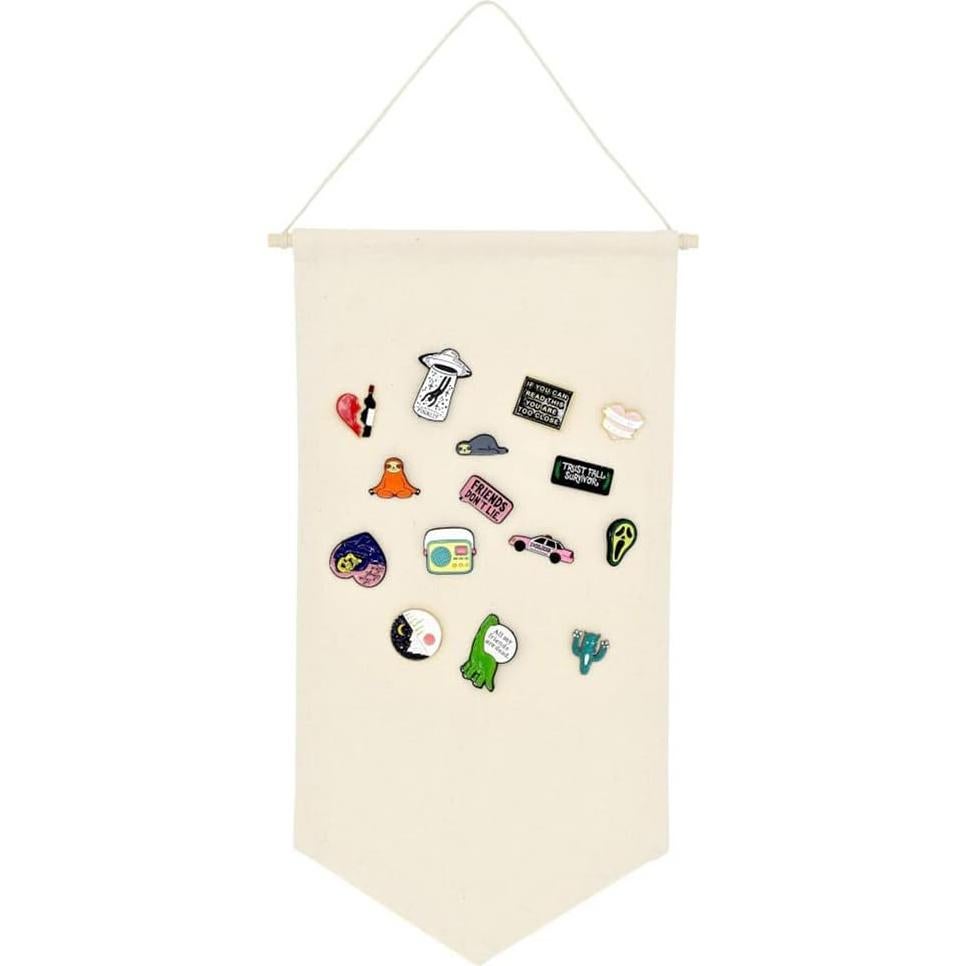 Estante de exhibición de joyas YeeMan, Madera clara, 53.5x26.7 cm