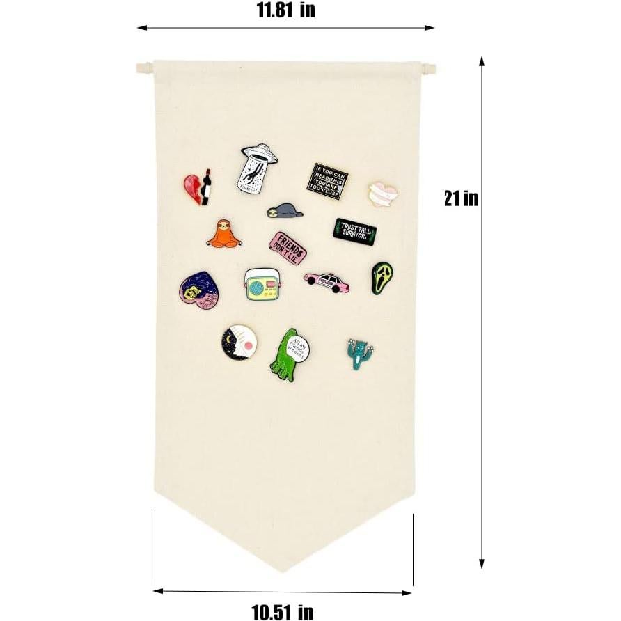 Estante de exhibición de joyas YeeMan, Madera clara, 53.5x26.7 cm