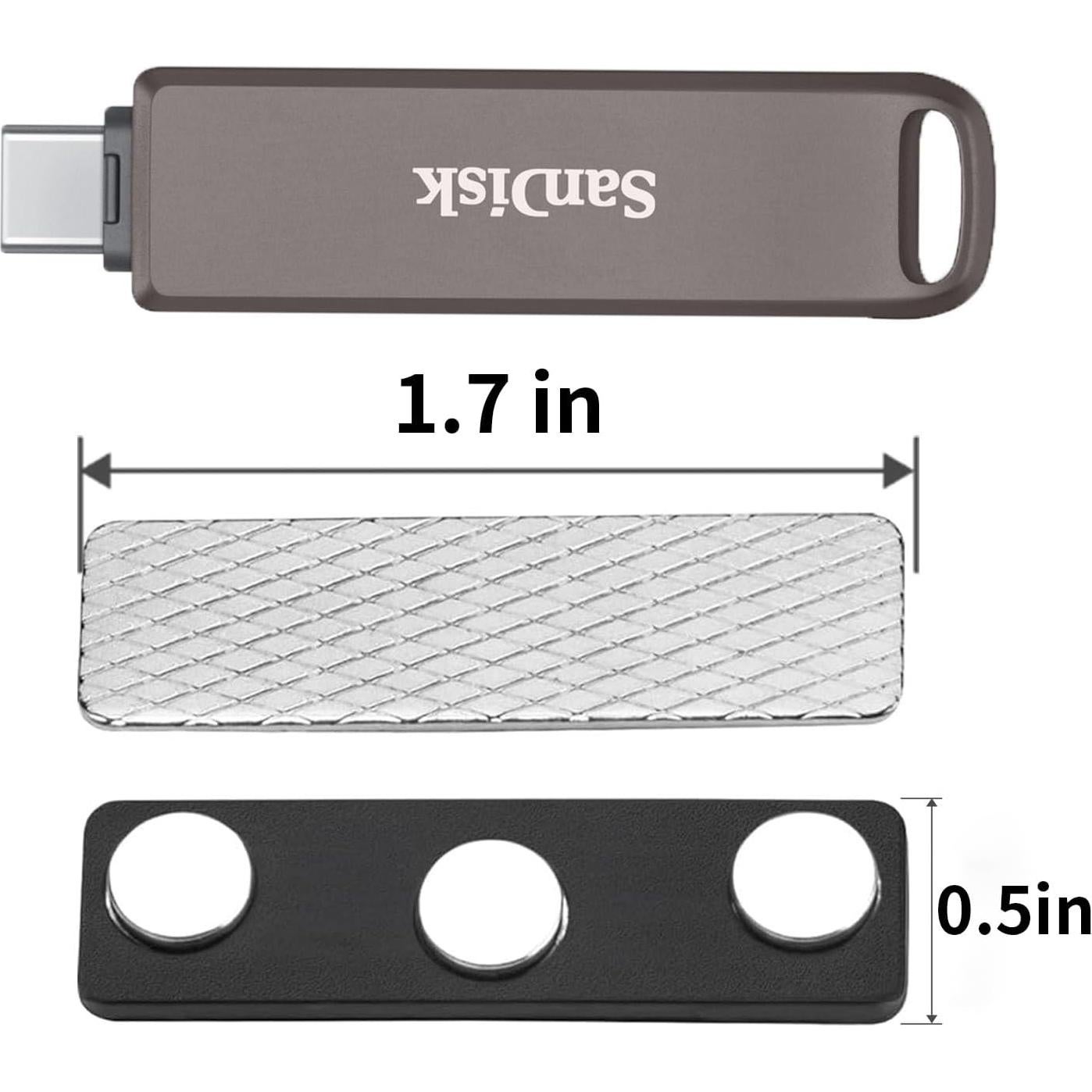 Paquete de 5 Imanes Magnéticos OLPDDZ con Adhesivo 3M Negro