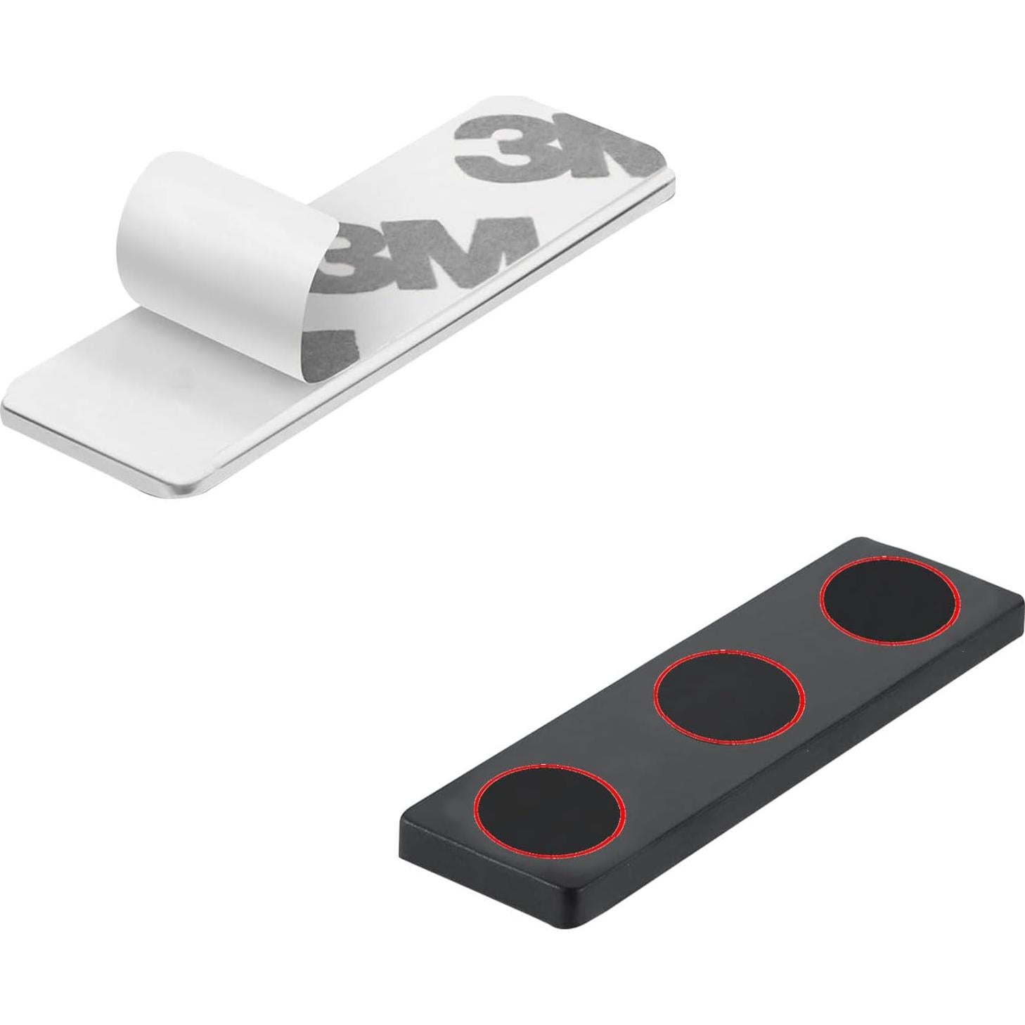 Paquete de 5 Imanes Magnéticos OLPDDZ con Adhesivo 3M Negro