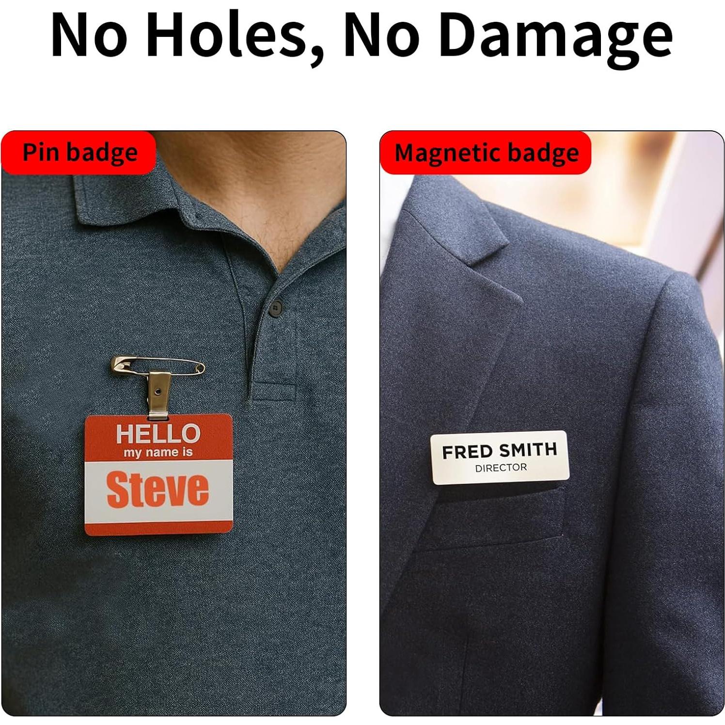 Paquete de 5 Imanes Magnéticos OLPDDZ con Adhesivo 3M Negro