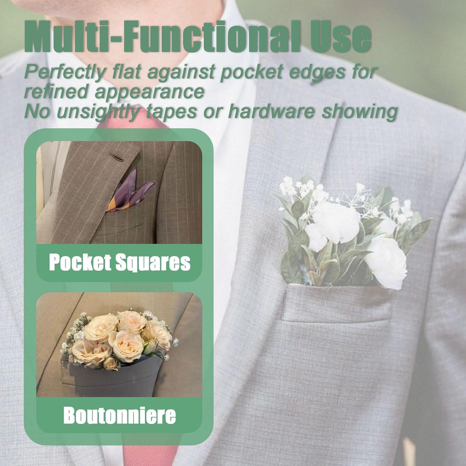 Funda de Boutonniere de Plástico para Traje - Holder Universal