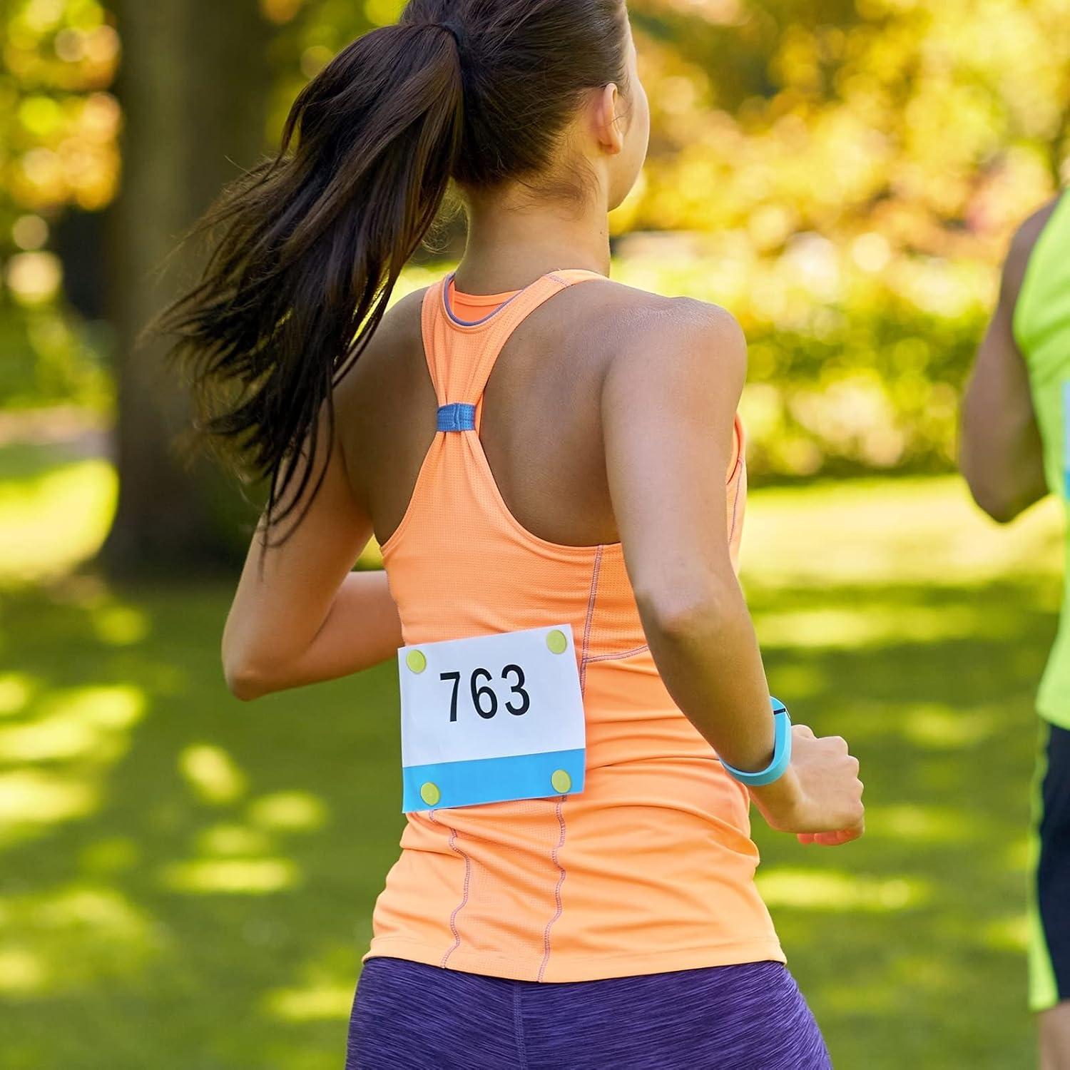 Clips para Número de Carrera Juexica KM2473 - 12 Piezas