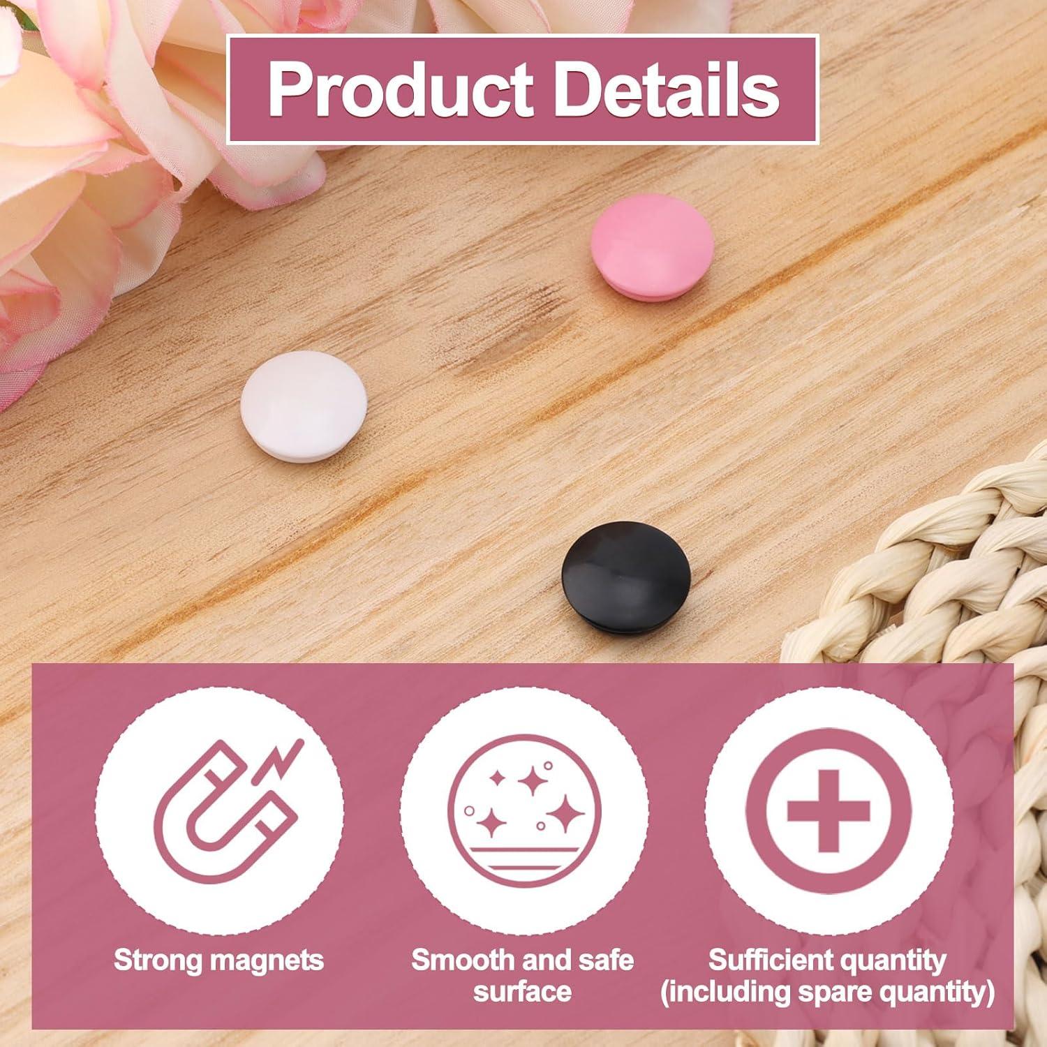 12 Pares de Clips Magnéticos Tinoaly para Número de Carrera