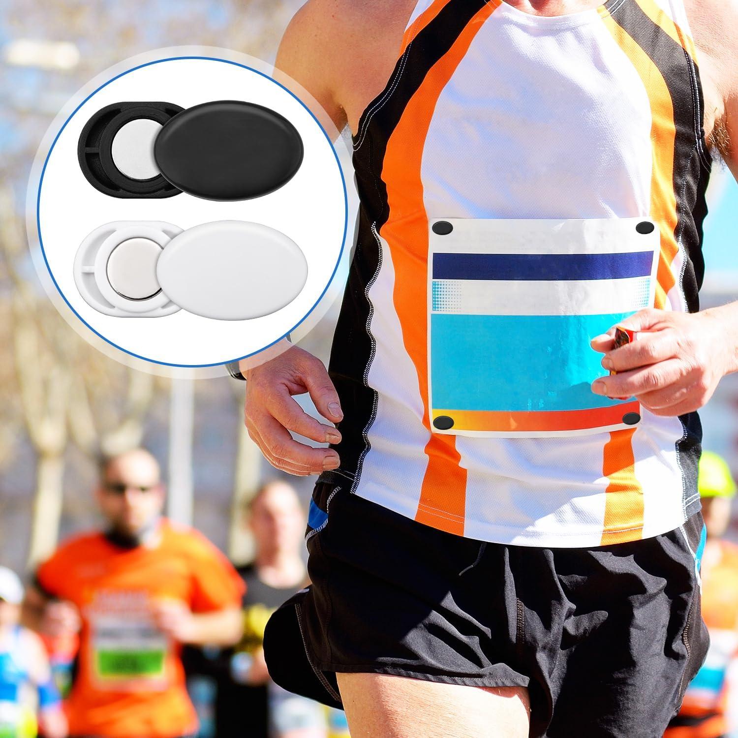 10 Pares de Sujetadores Magnéticos para Número de Carrera Gosknor
