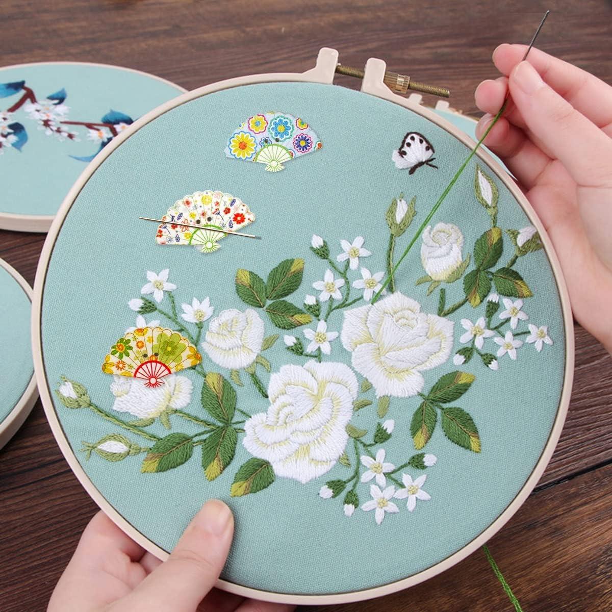 4 Piezas Imán de Aguja de Ventilador CSLJMY - Accesorios de Bordado