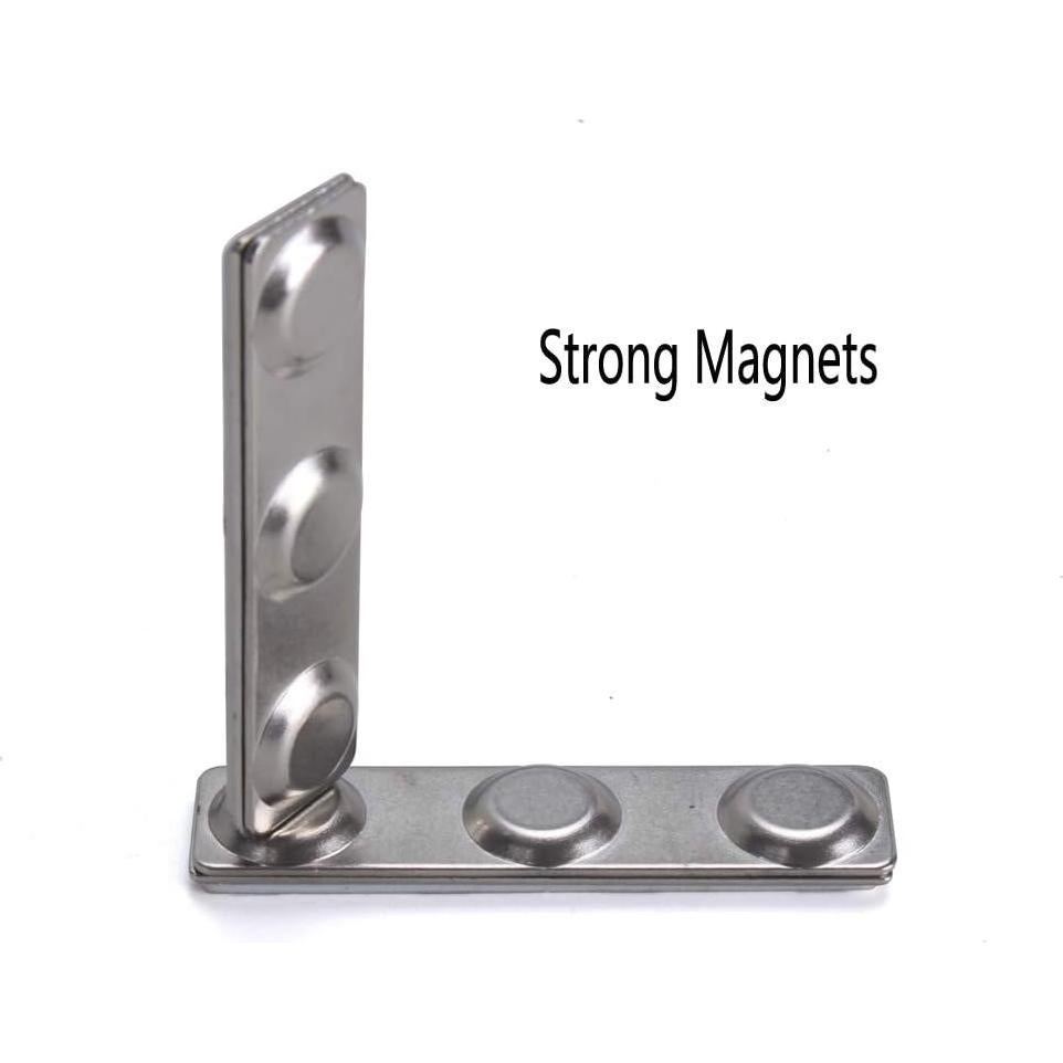 12 Juegos de Imanes Magnéticos para Etiquetas de Nombre HAZOULEN