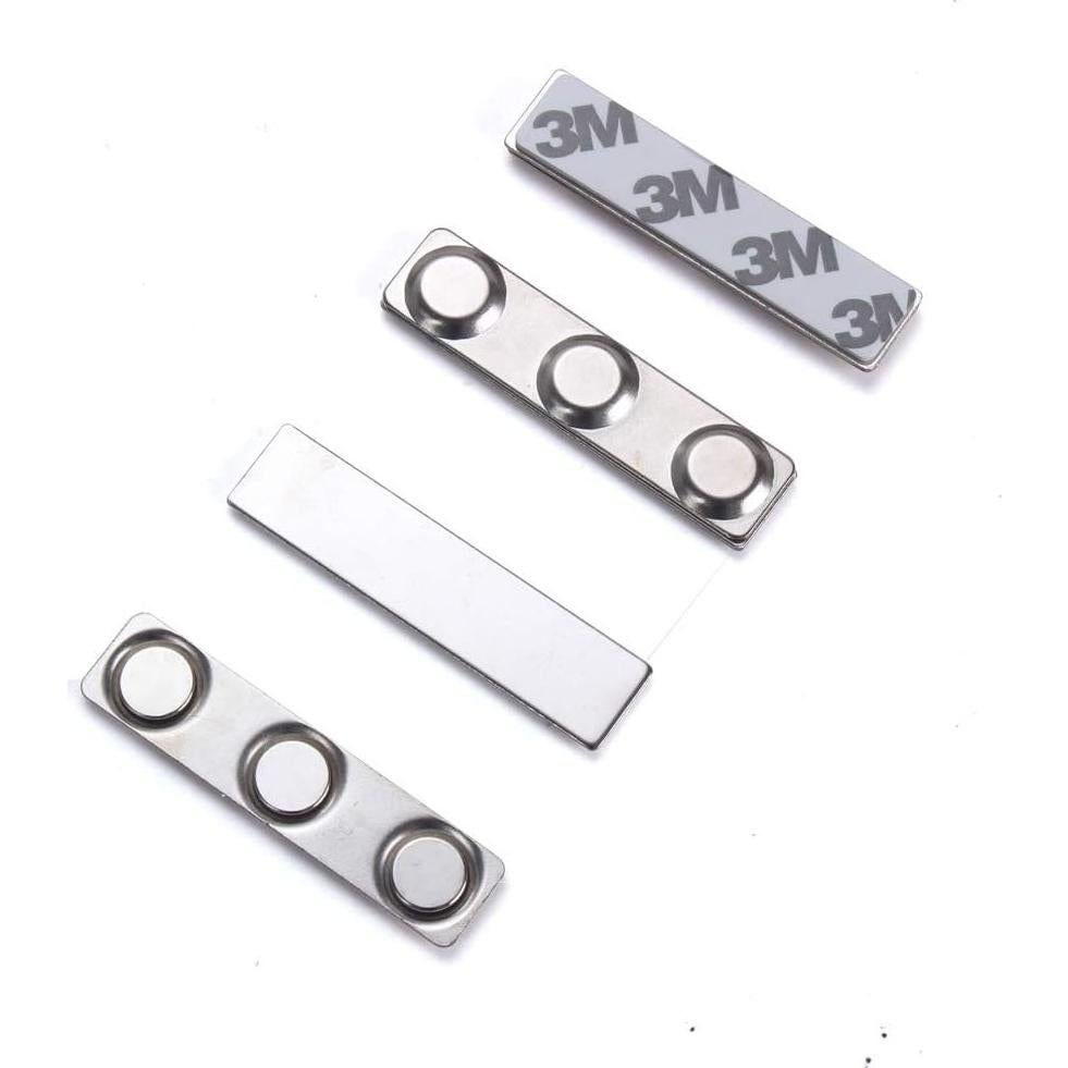 12 Juegos de Imanes Magnéticos para Etiquetas de Nombre HAZOULEN