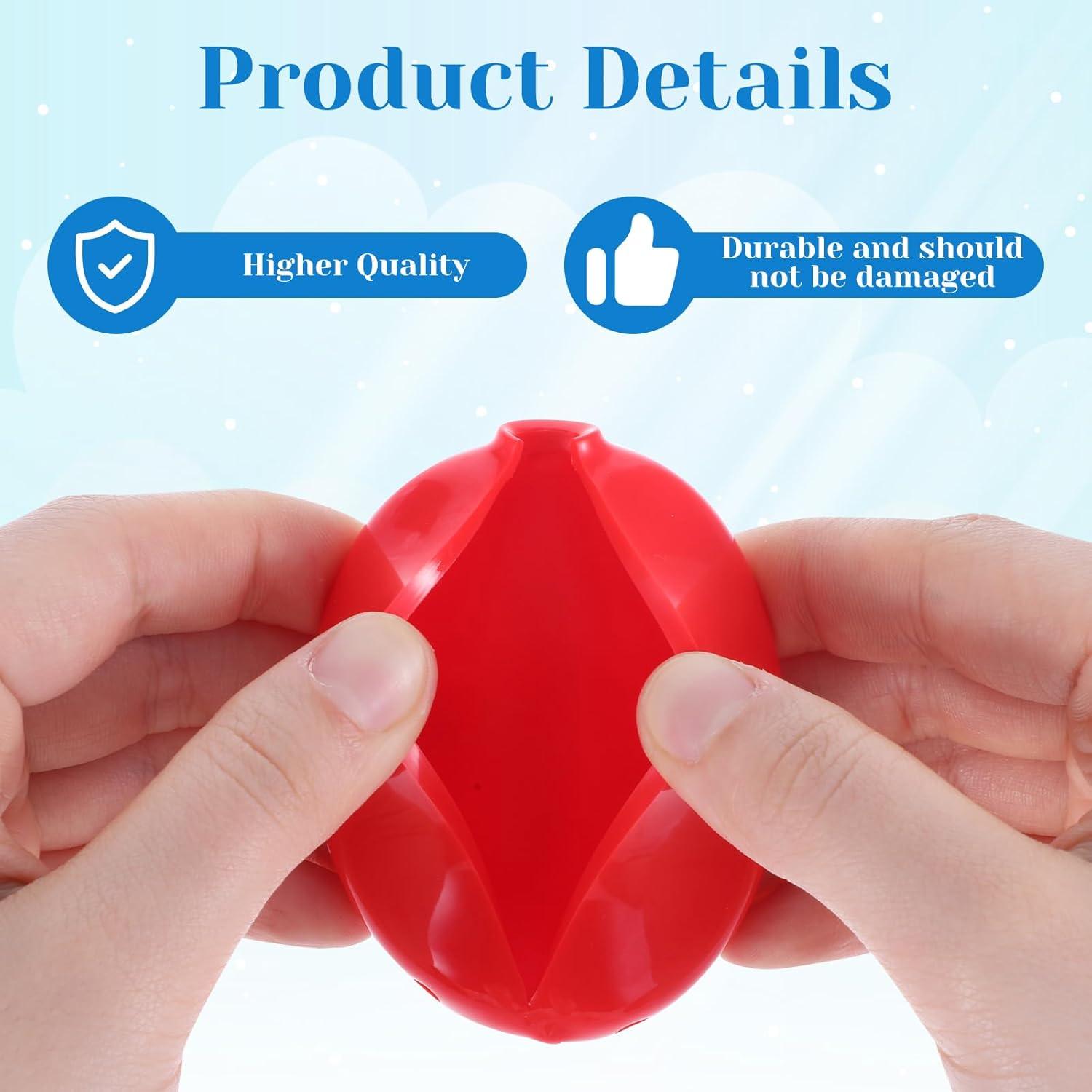 3 Monederos Ovalados de Goma Piriuuo 8x5 cm Portátiles